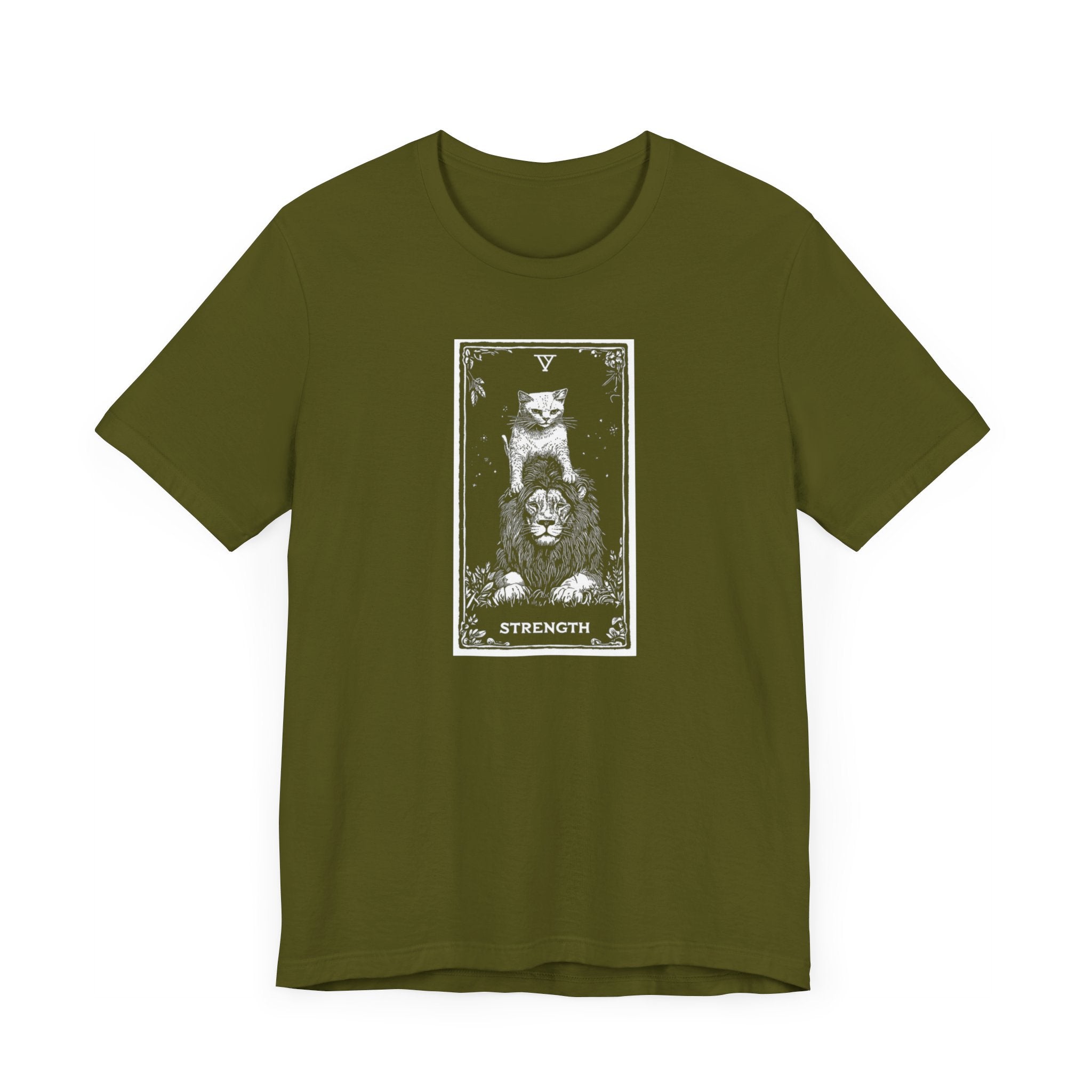 Strength Tarot Cat T-Shirt