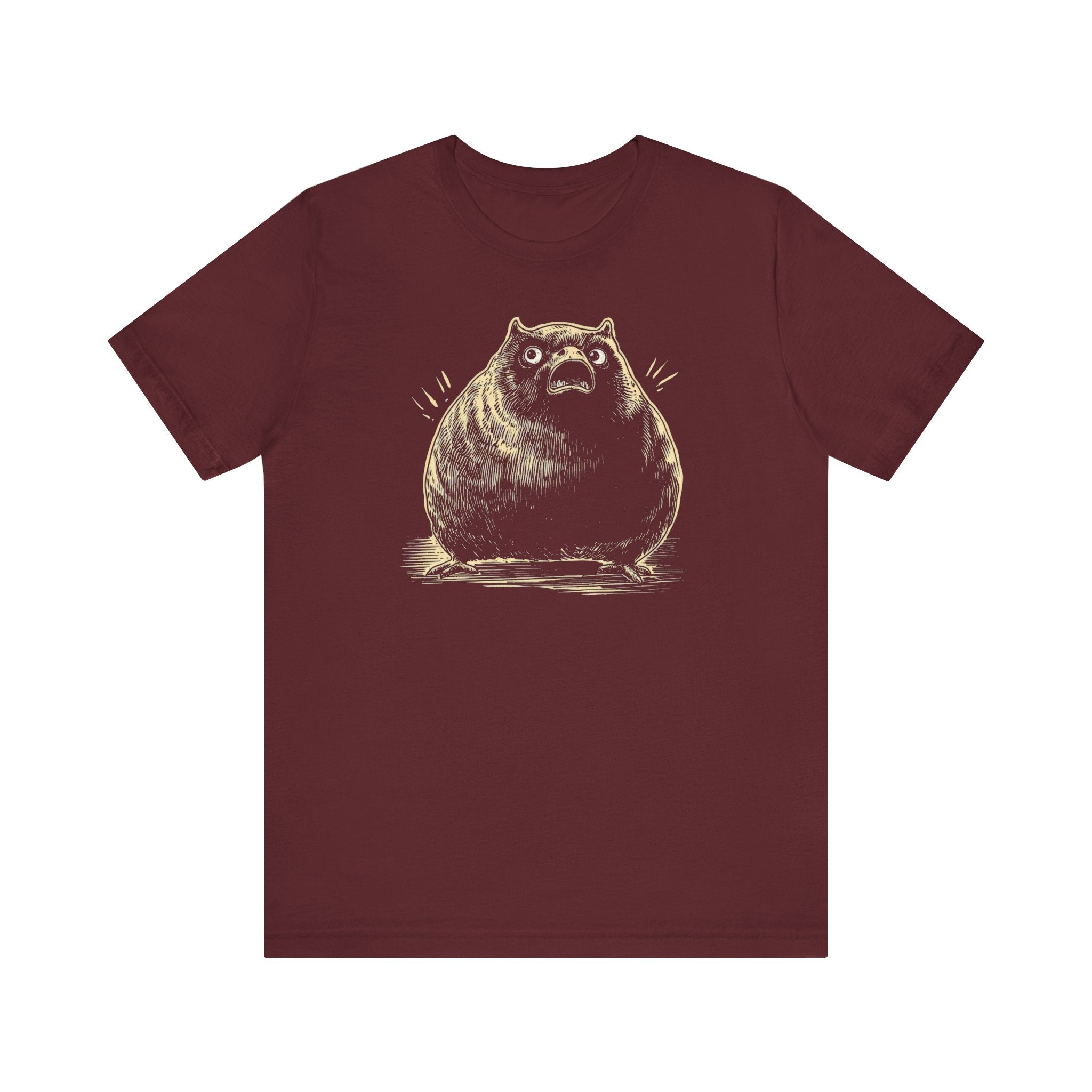 Surprised Chubby Creature Graphic Tee