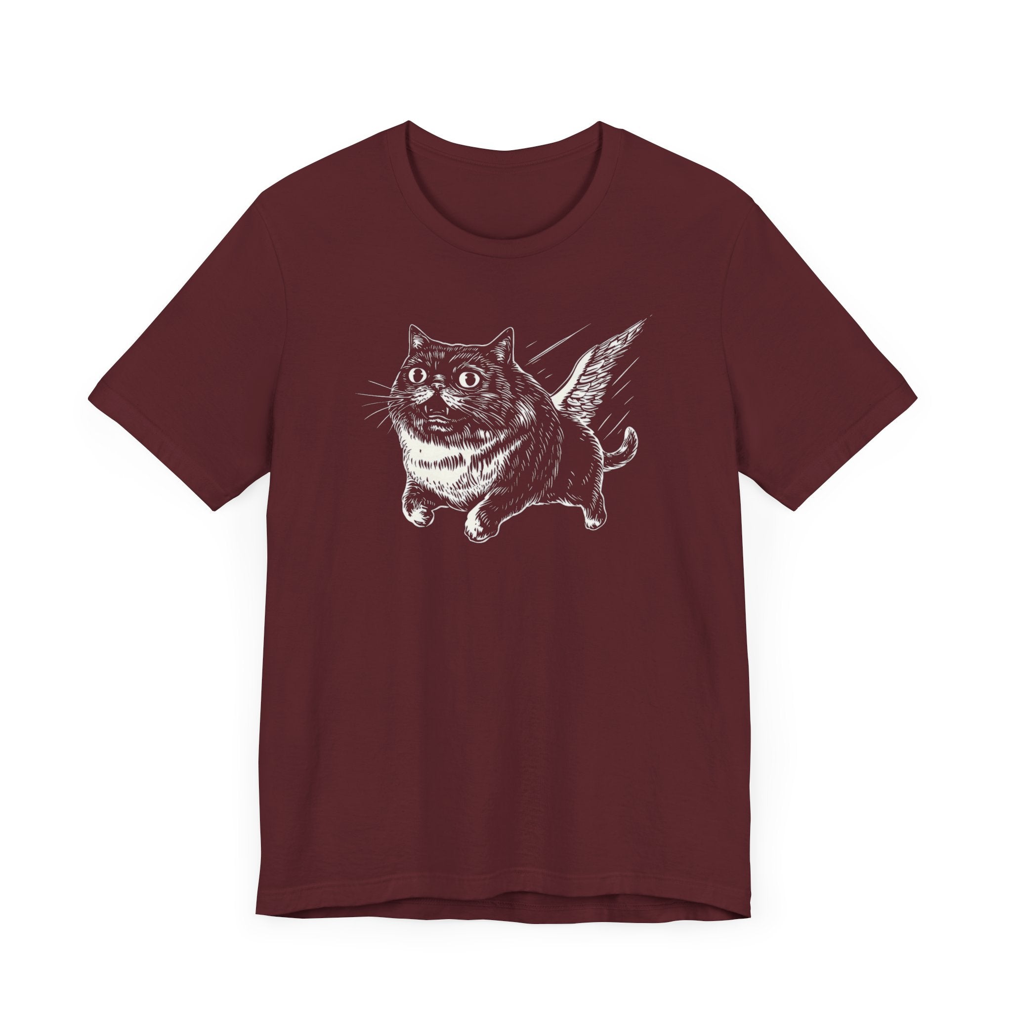 Flying Cat Graphic Tee