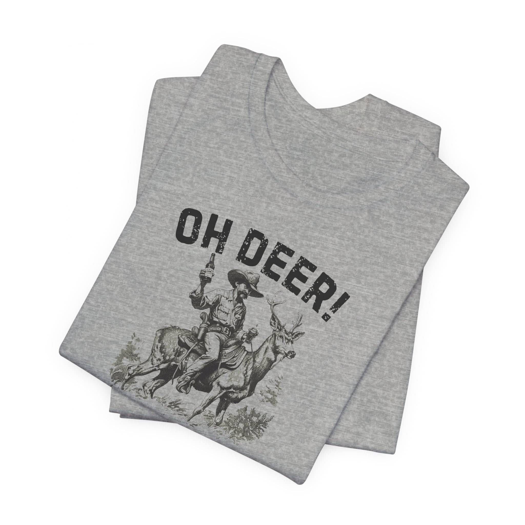 Oh Deer Its Time For Beer Shirt Funny Drinking Tee