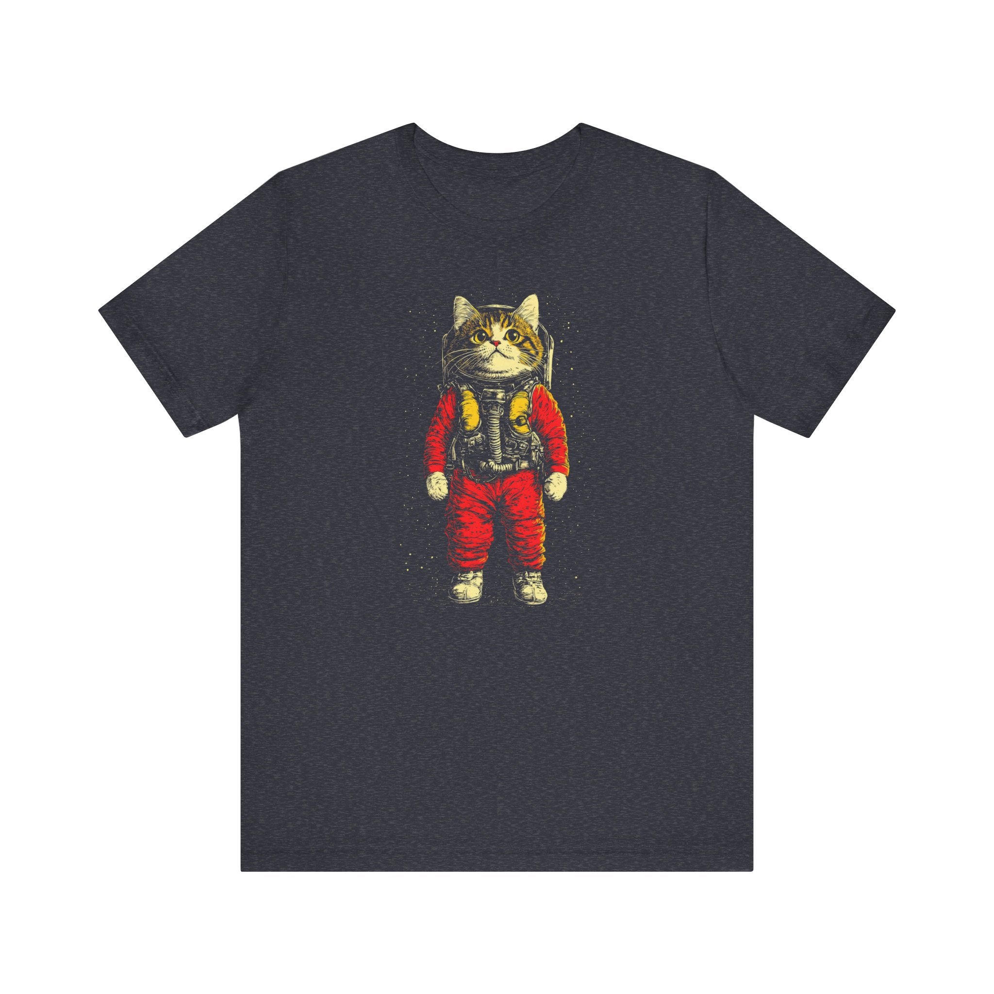 Retro Spacesuit Cat T-Shirt