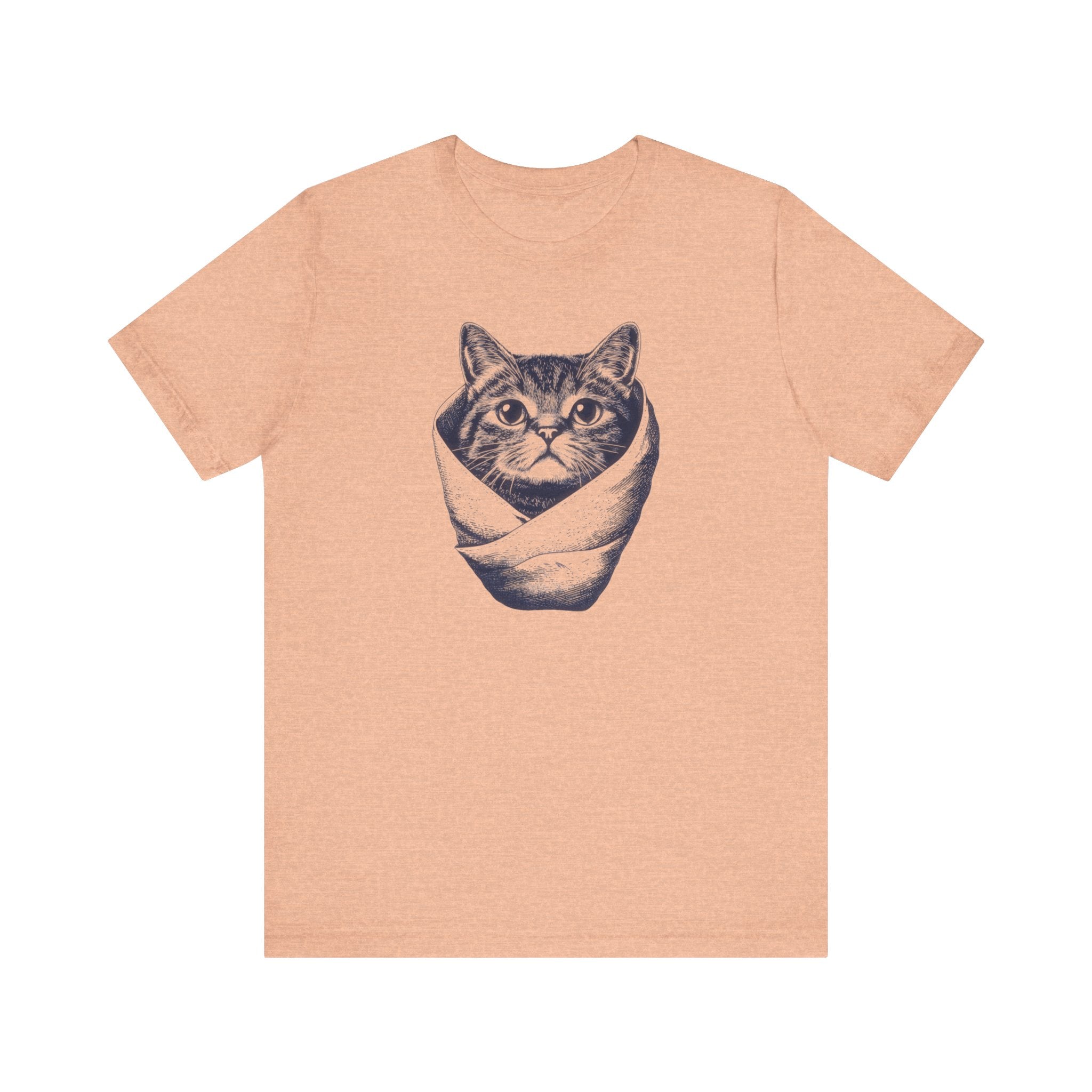 Purrito Cat T-Shirt Adorable Burrito Wrapped Kitty Design
