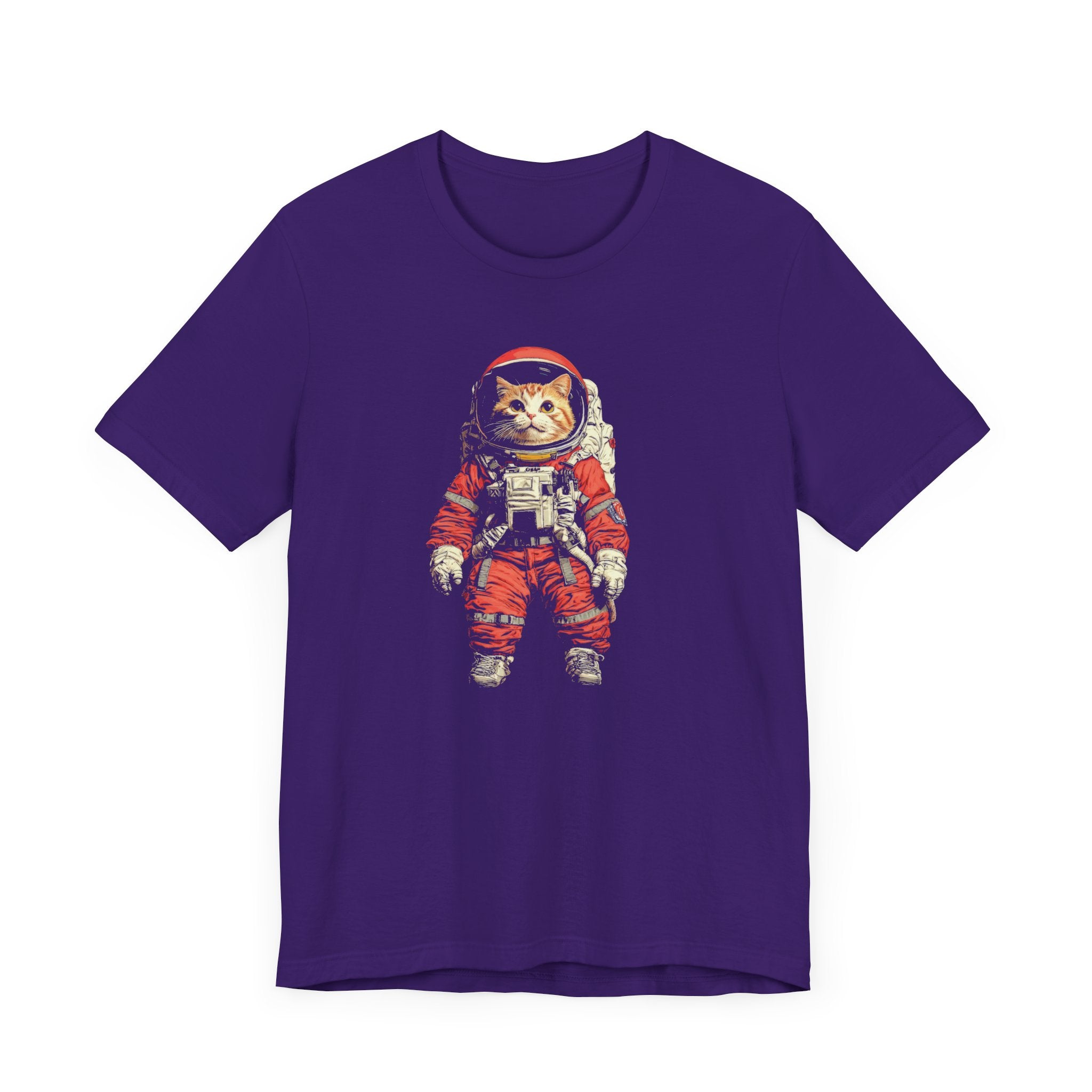 Courageous Cat Astronaut Graphic Tee