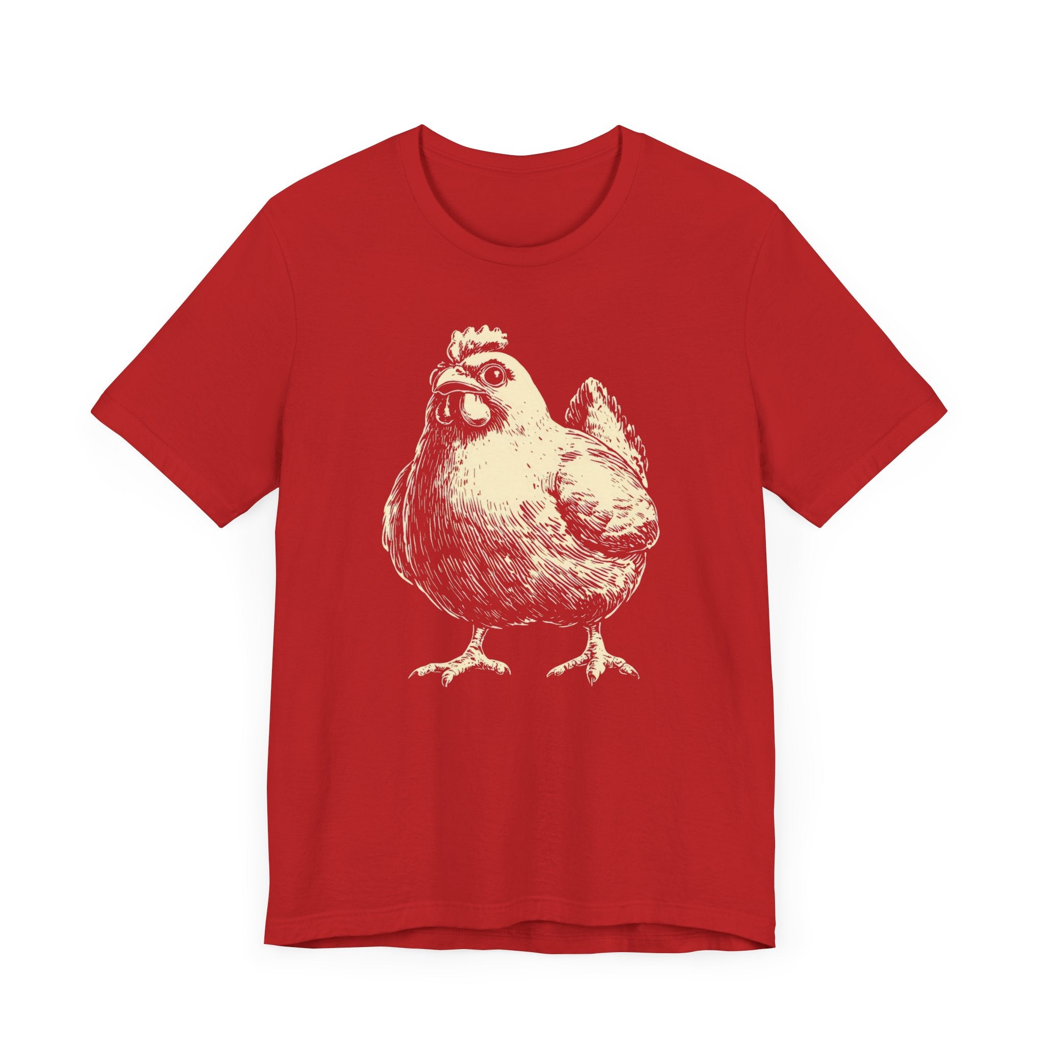 Vintage Chicken Illustration Tee