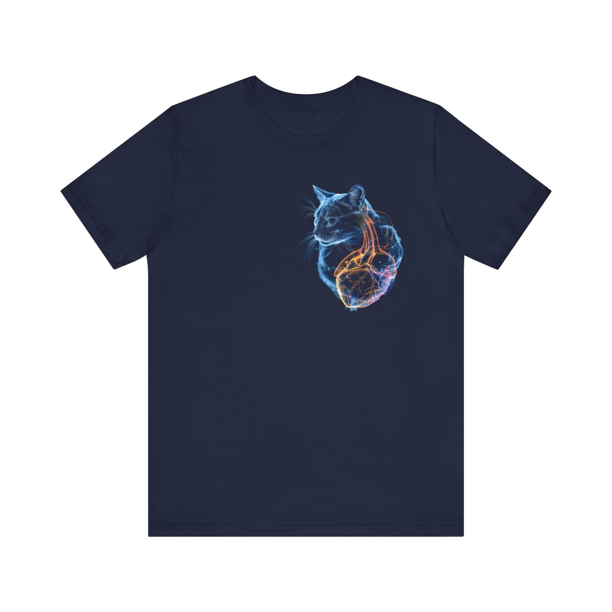 My Cat IS My Heart Unisex Jersey Short Sleeve Tee
