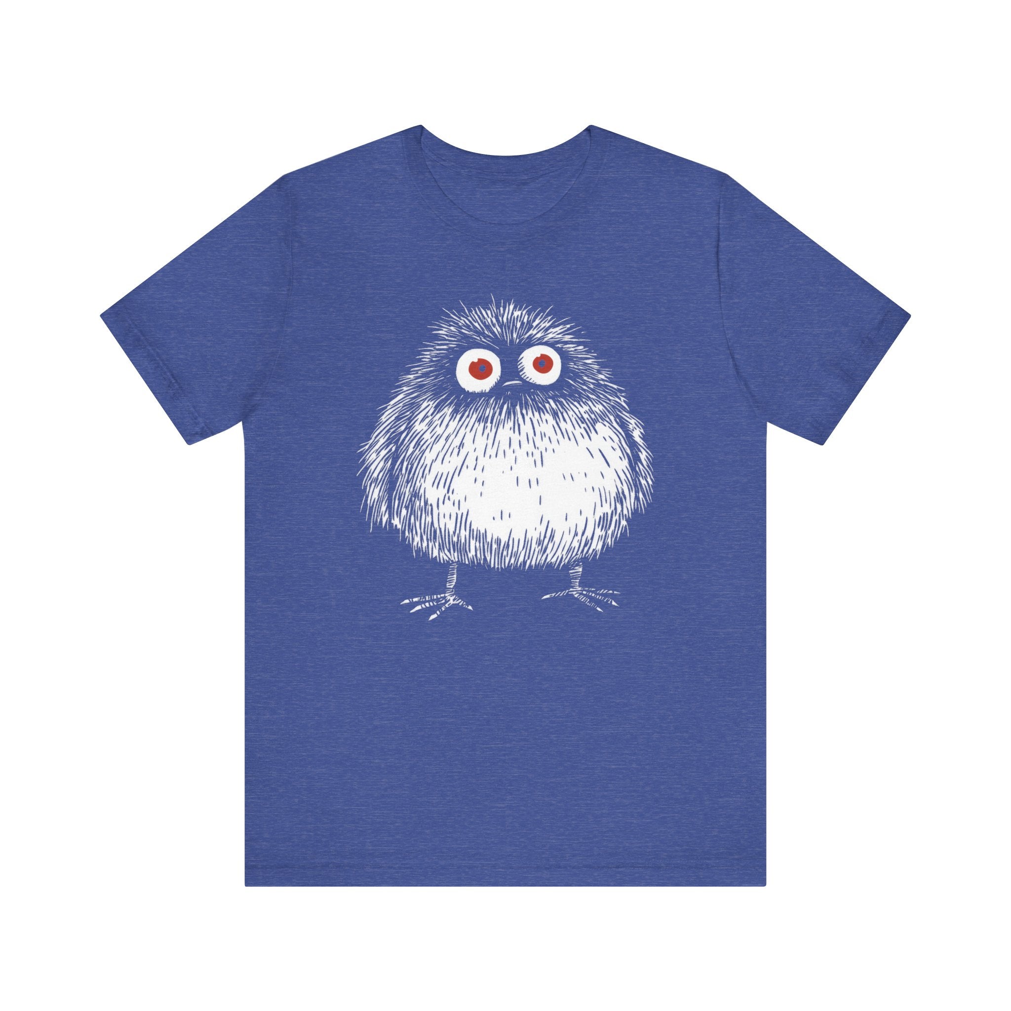 Wide-Eyed Fluffy Creature Graphic Tee