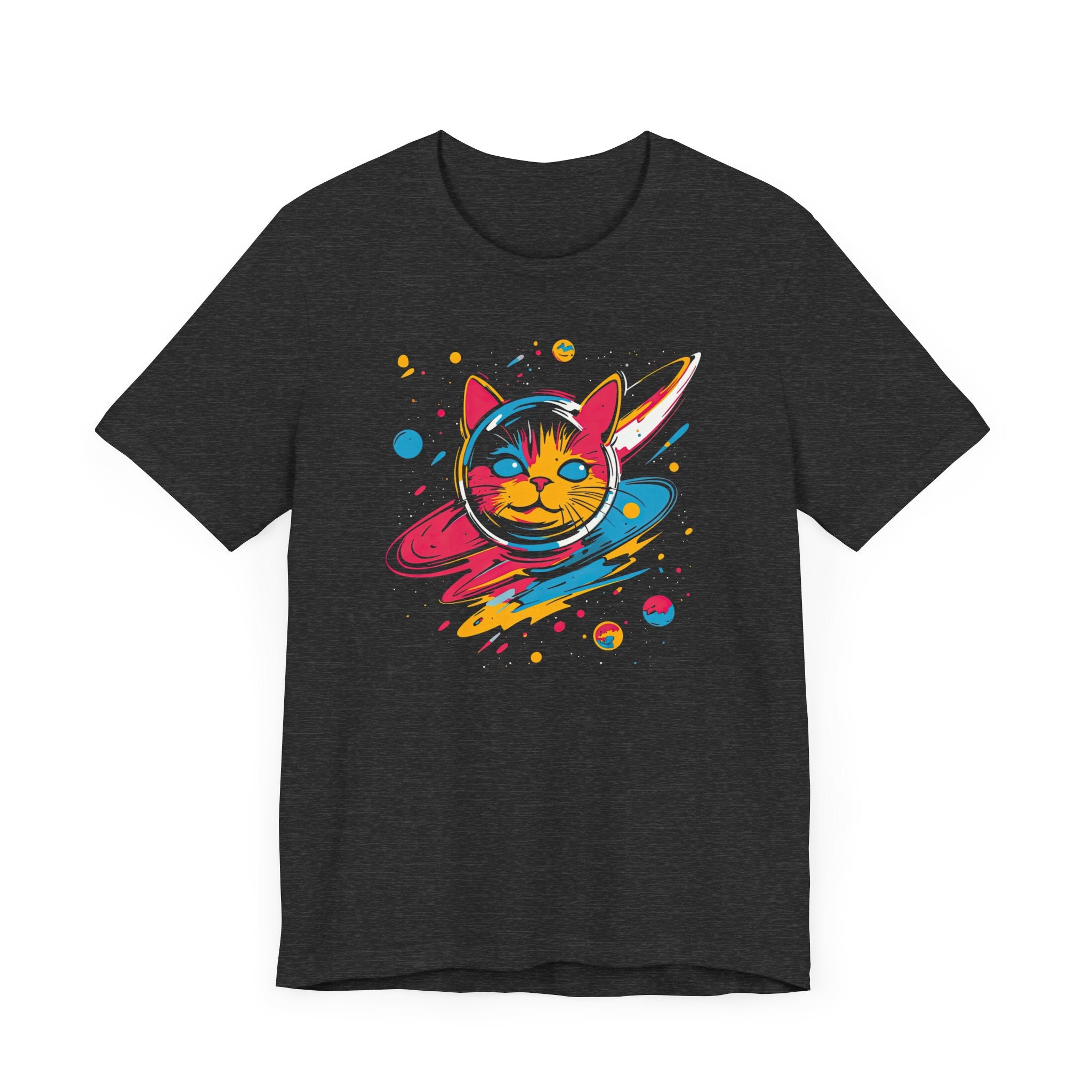 Cosmic Cat Orbit T-Shirt