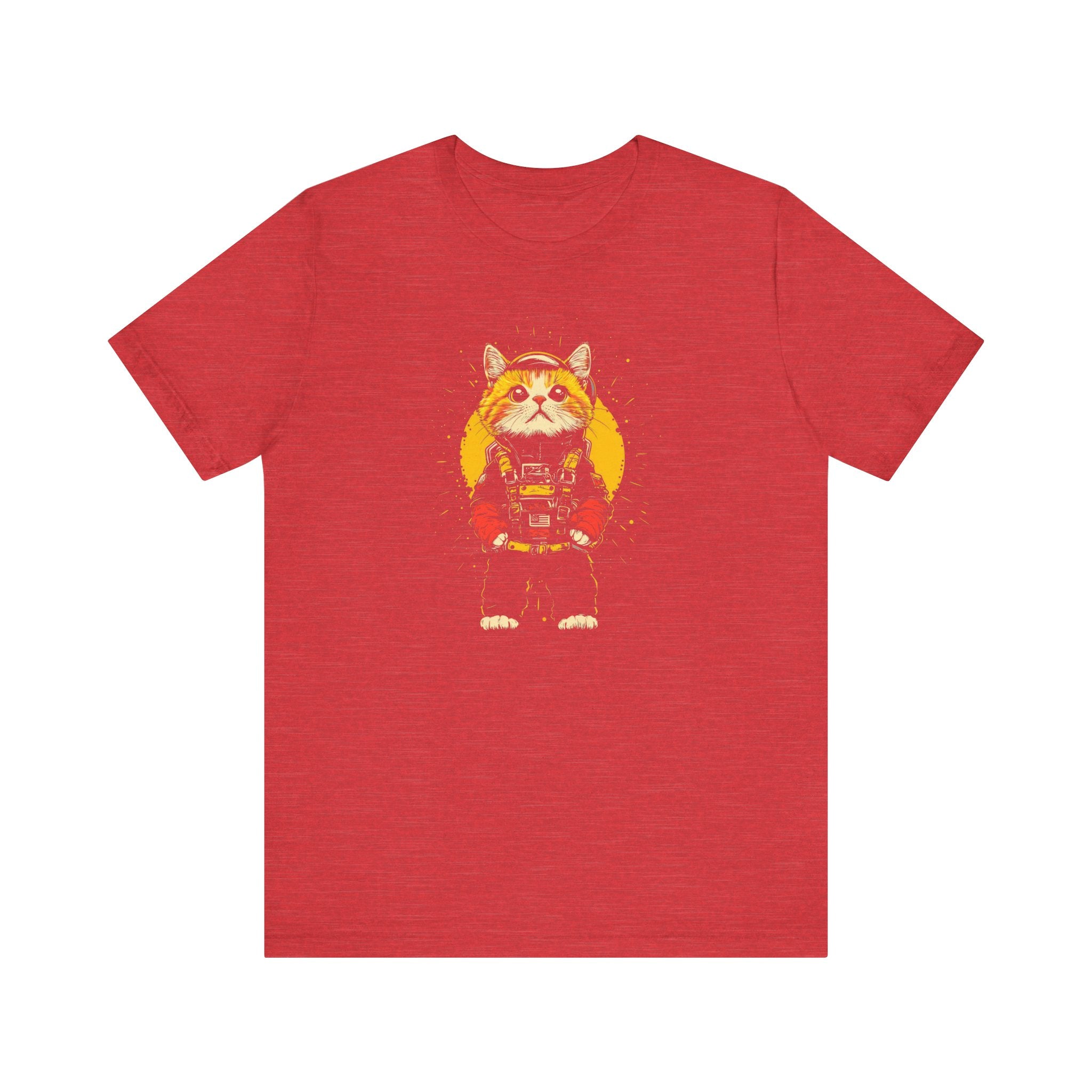 Space Cat Astronaut Graphic Tee