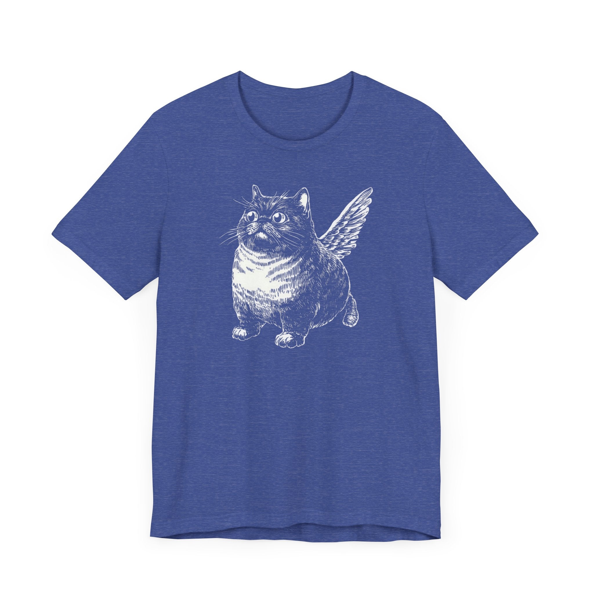 Whimsical Winged Cat T-Shirt