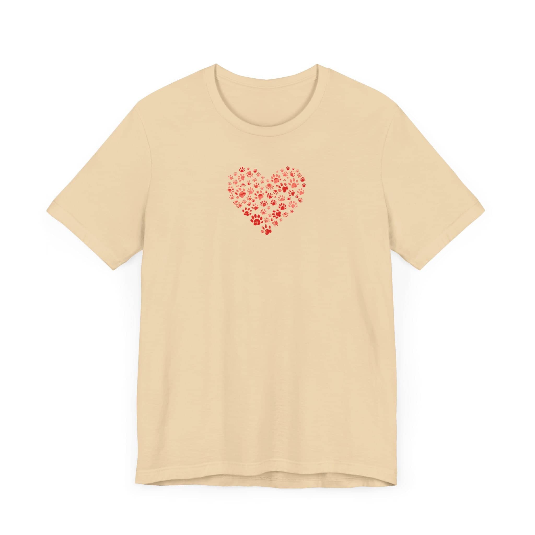 Heart Paw Print T-Shirt