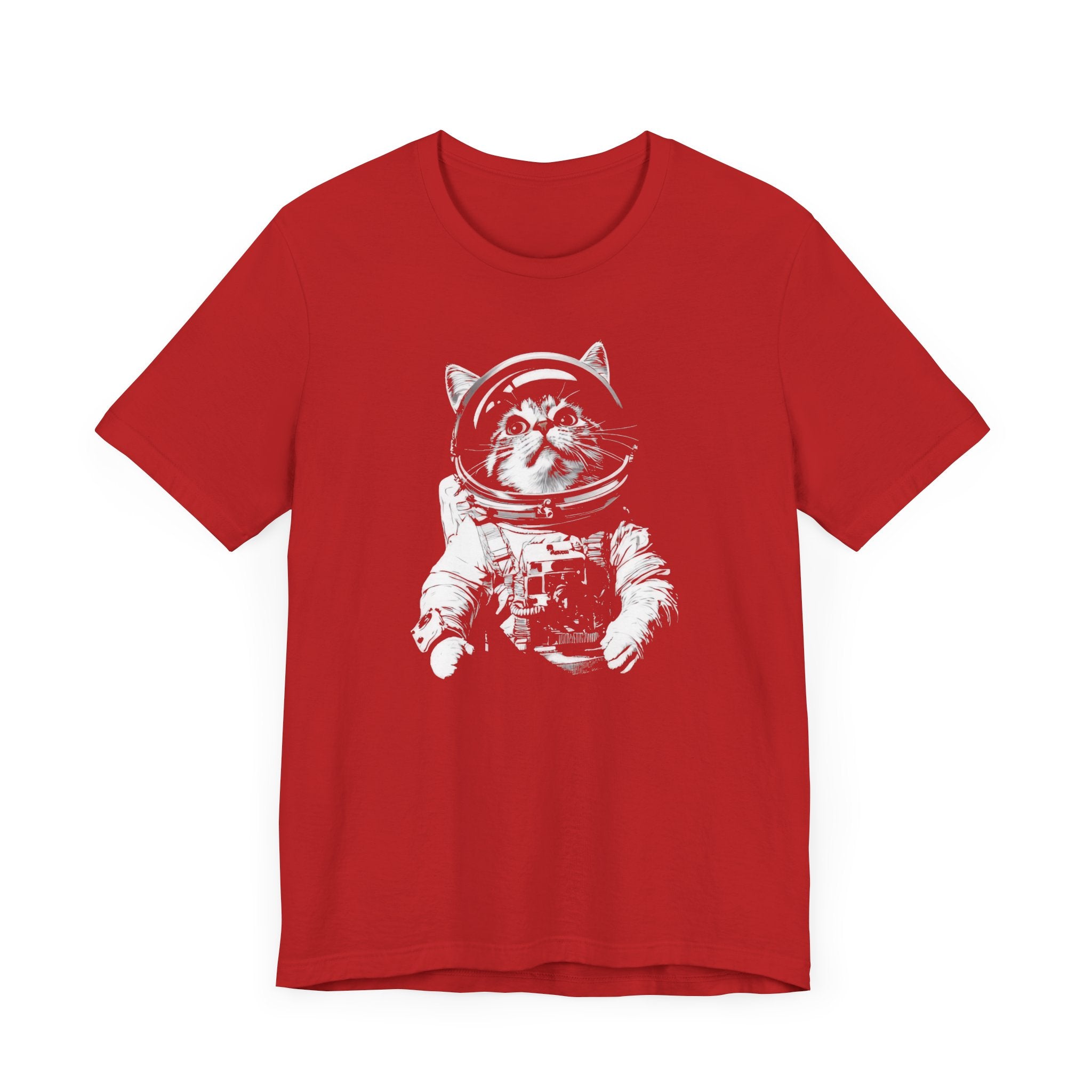 Space Cat Astronaut T-Shirt