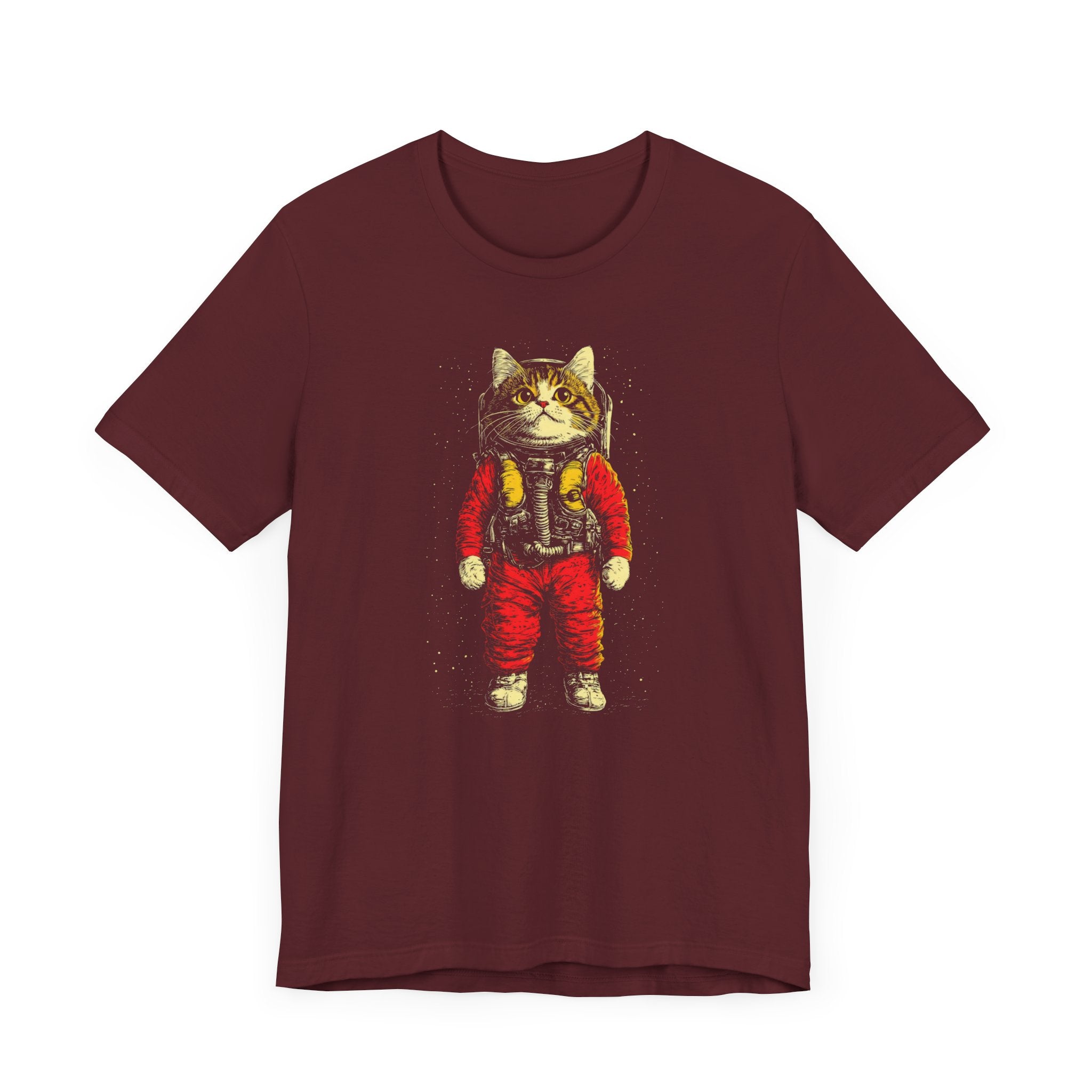 Retro Spacesuit Cat T-Shirt