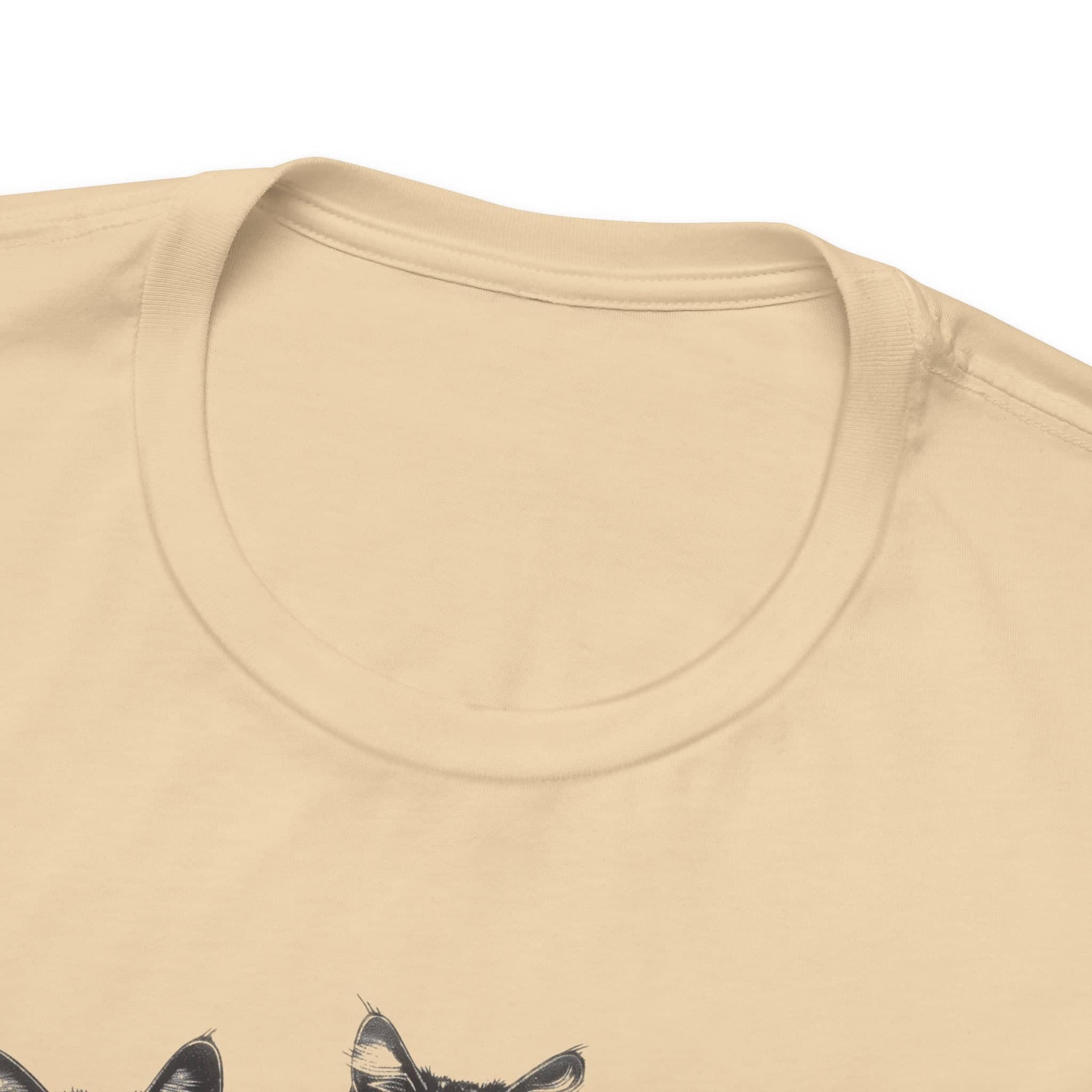 Cat Gang Shirt Funny Cat Lover Unisex Jersey Short Sleeve Tee