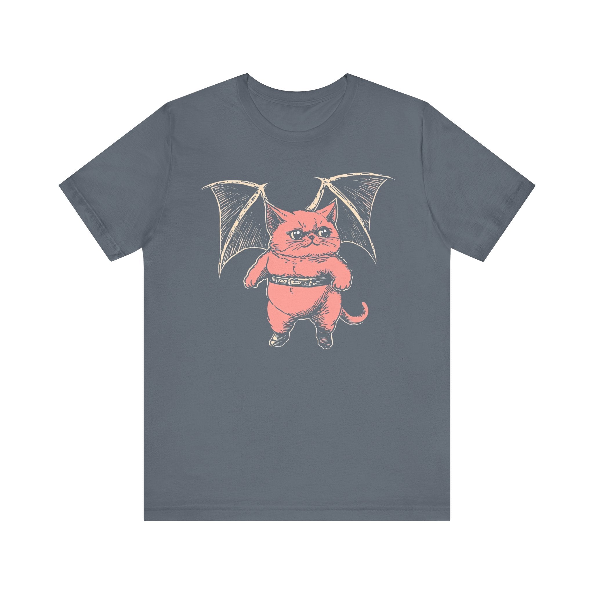 Bat-Winged Cat Graphic Tee