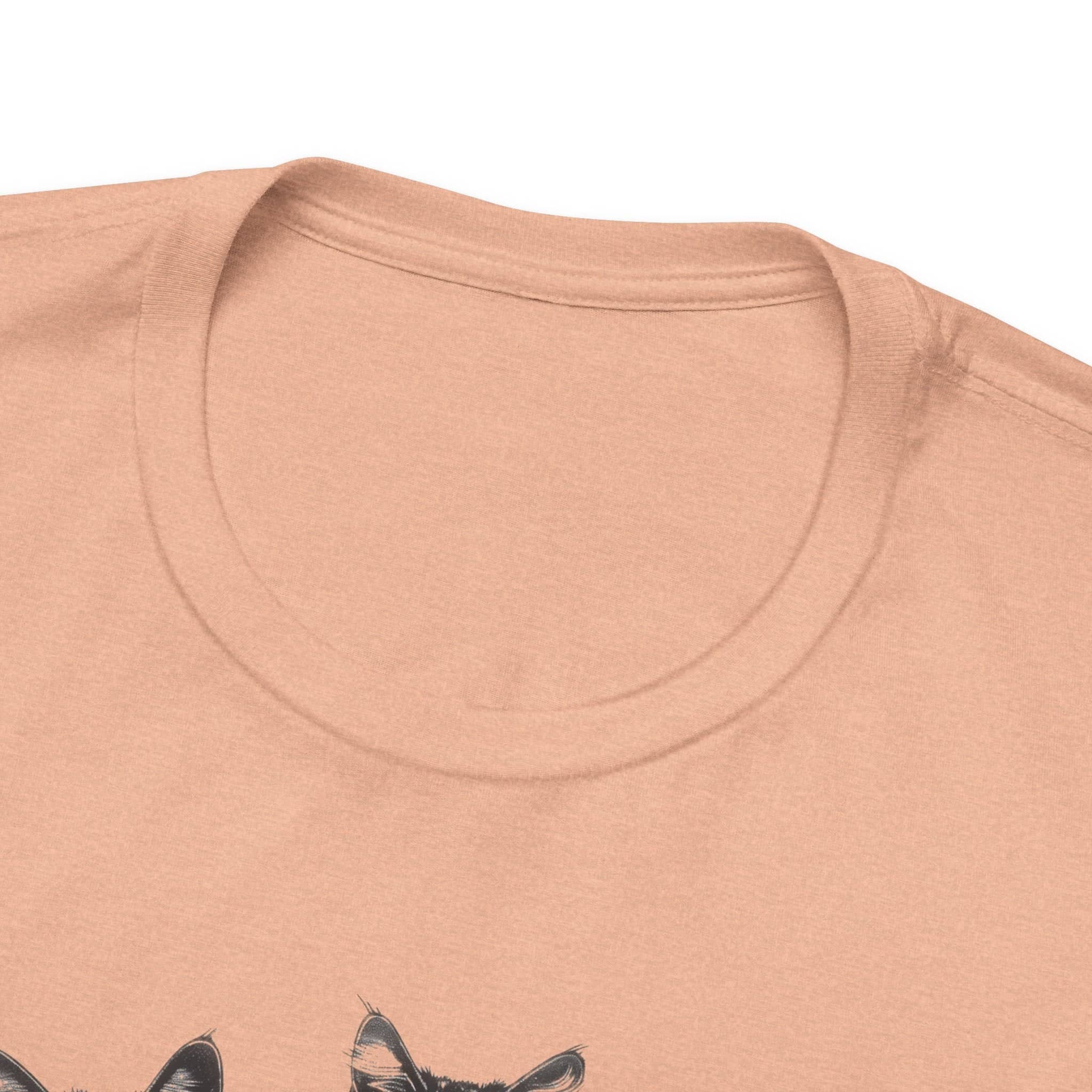 Cat Gang Shirt Funny Cat Lover Unisex Jersey Short Sleeve Tee