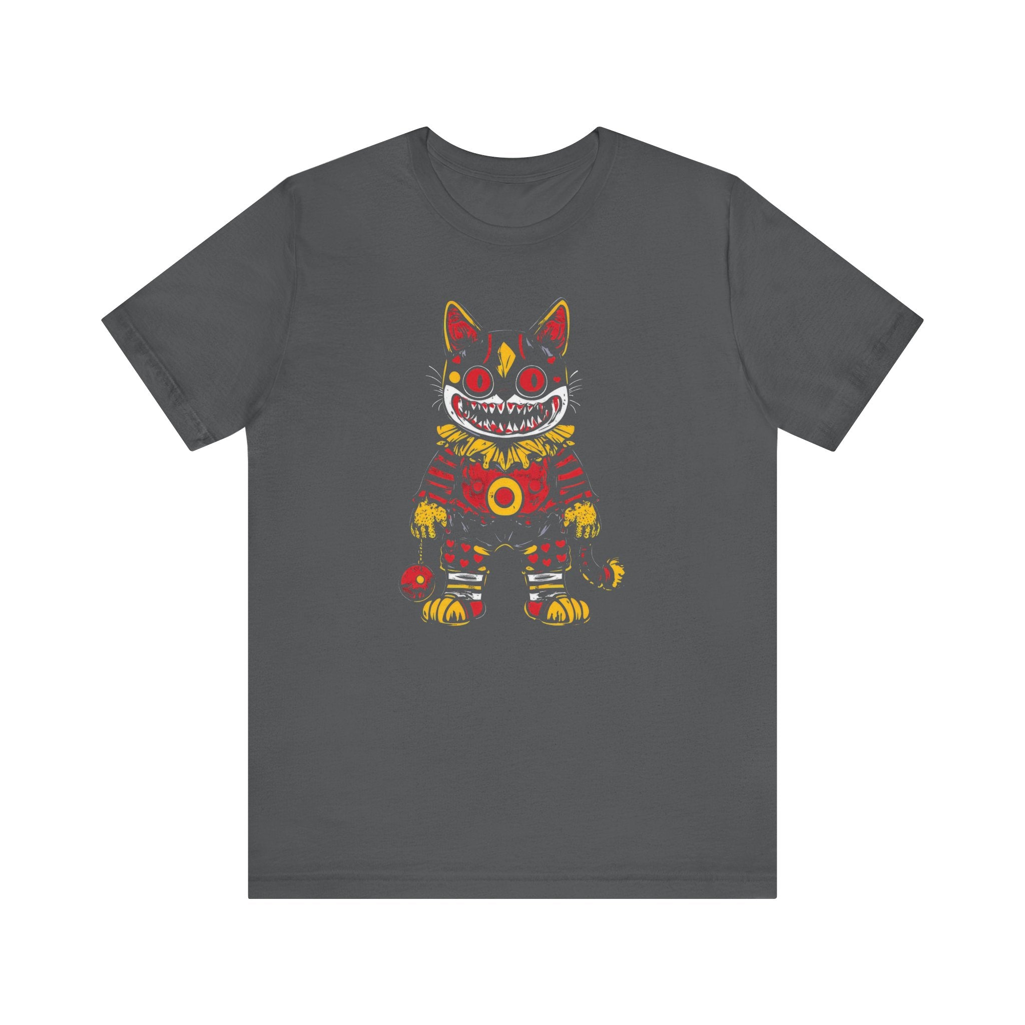 Creepy Clown Cat Graphic Tee