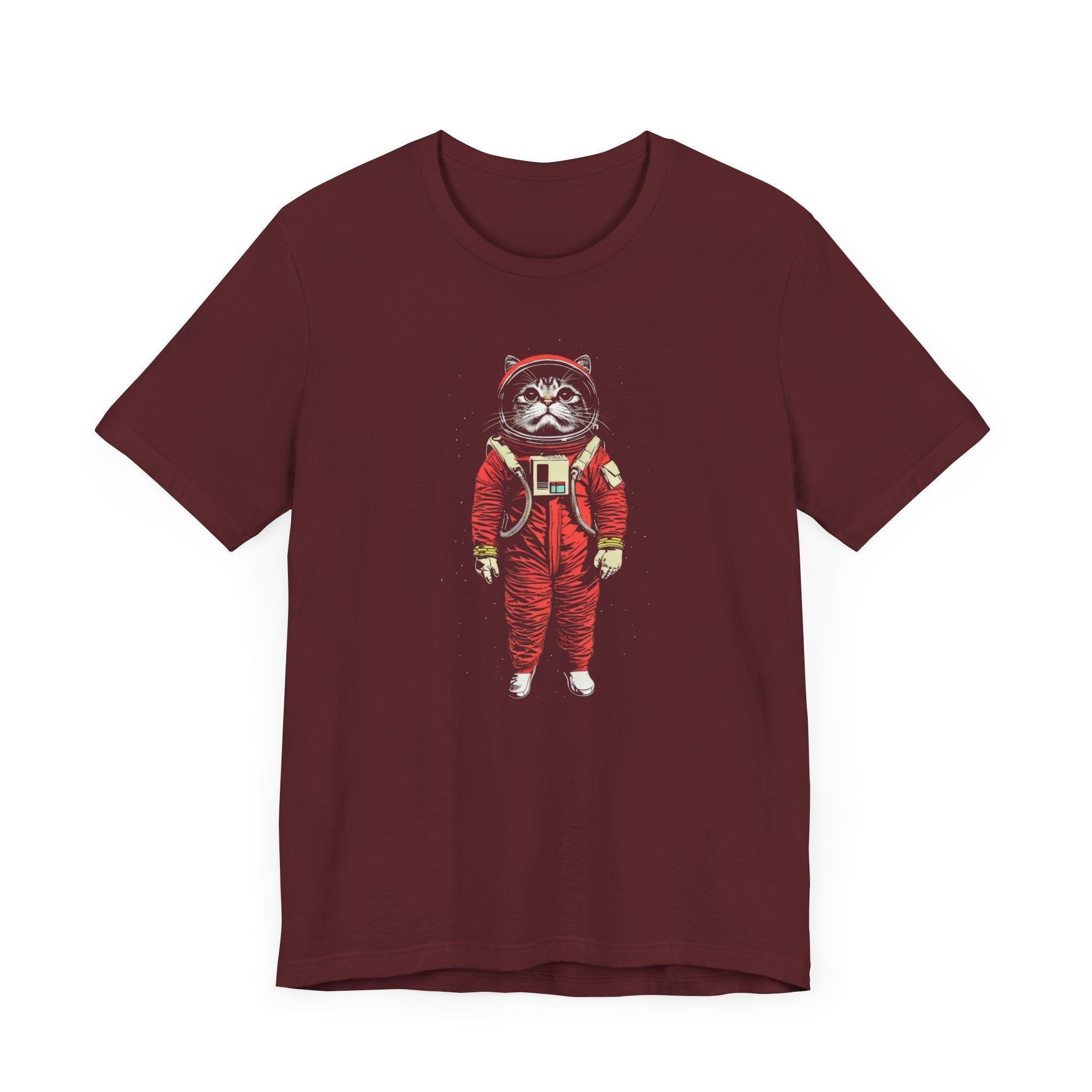 Adorable Cat Astronaut Graphic Tee