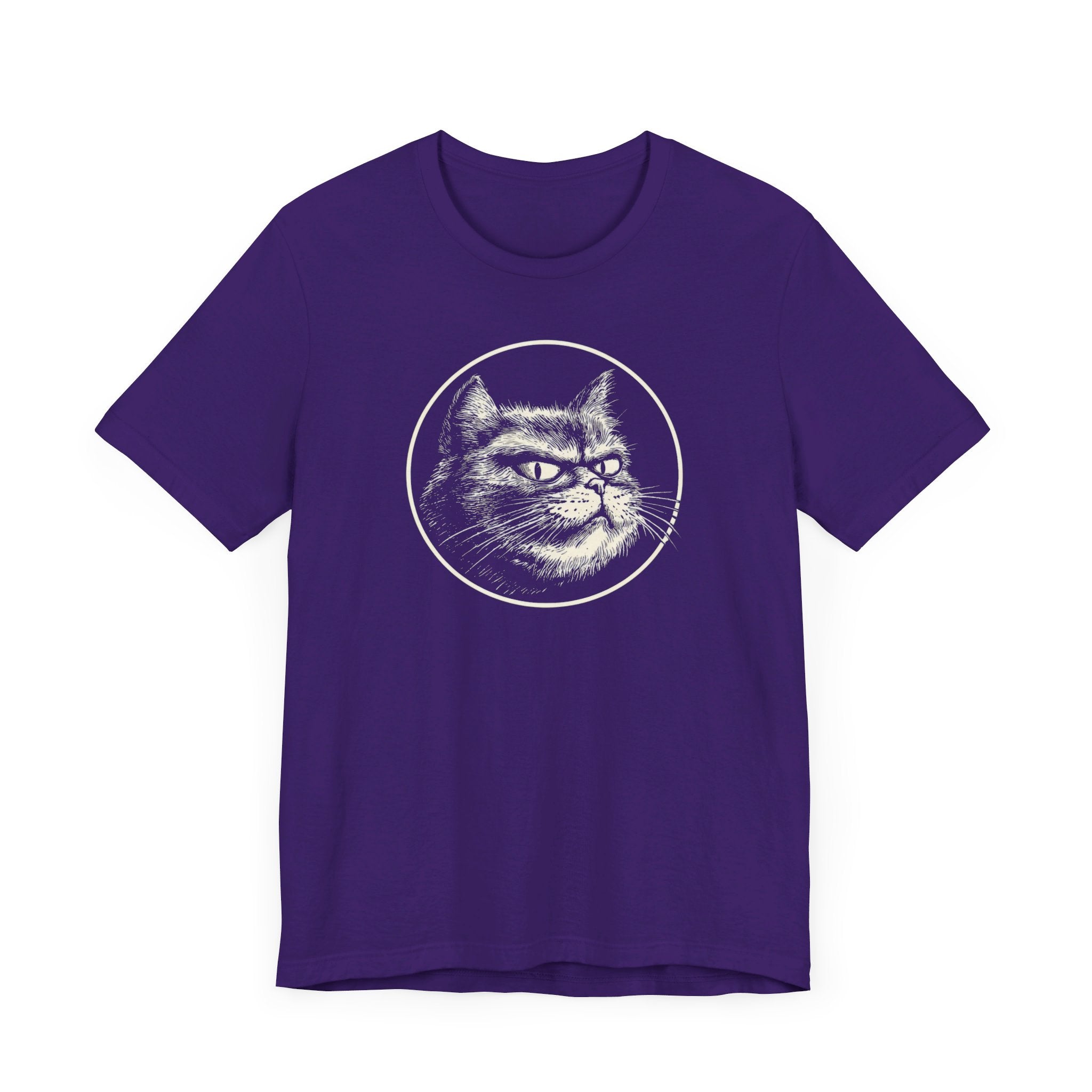 Grumpy Cat Graphic Tee – Vintage Style Cat Lover Shirt