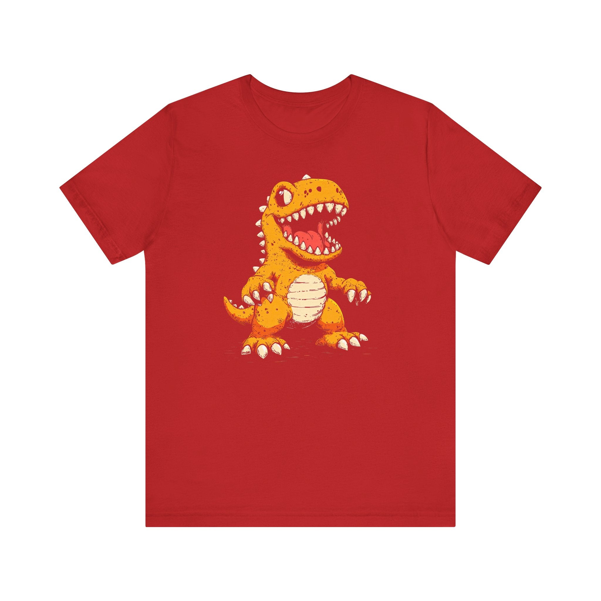 Cute Cartoon Dinosaur Graphic Tee