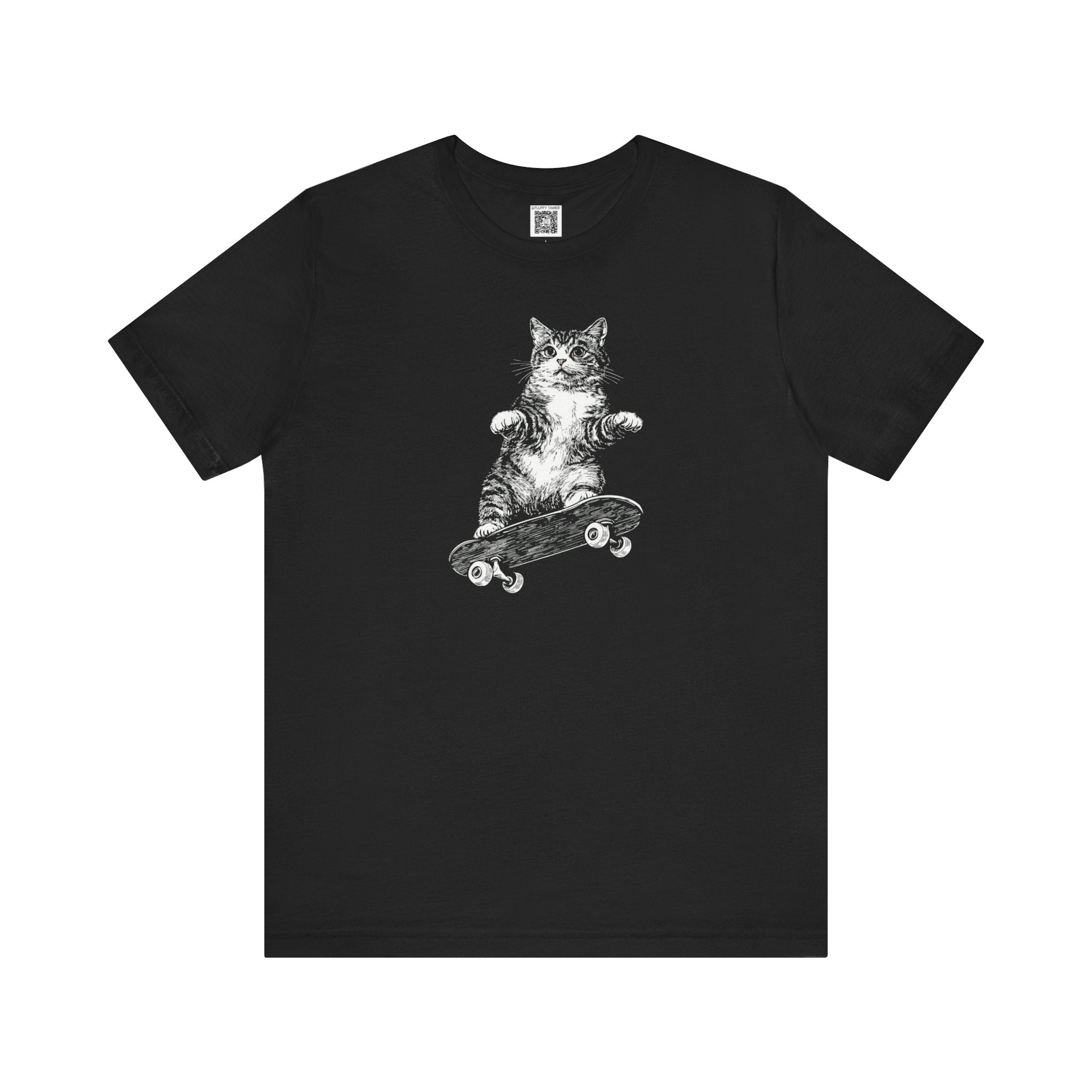 Skateboarding Cat T-Shirt