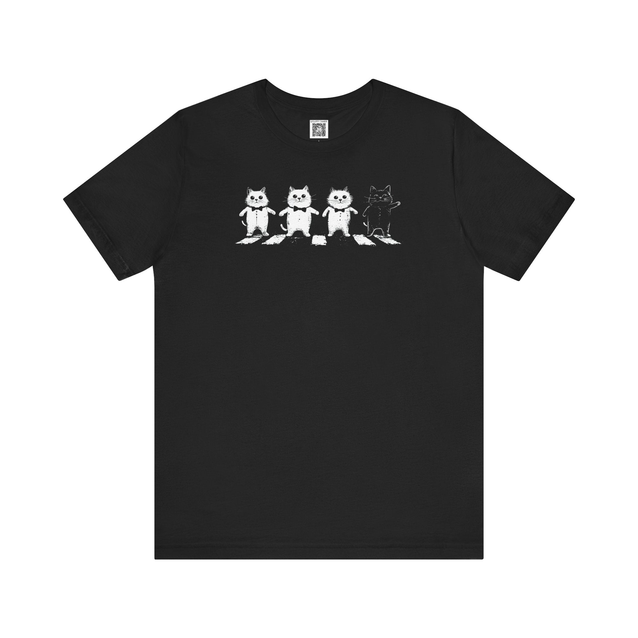 Whimsical Cat Graphic Tee
