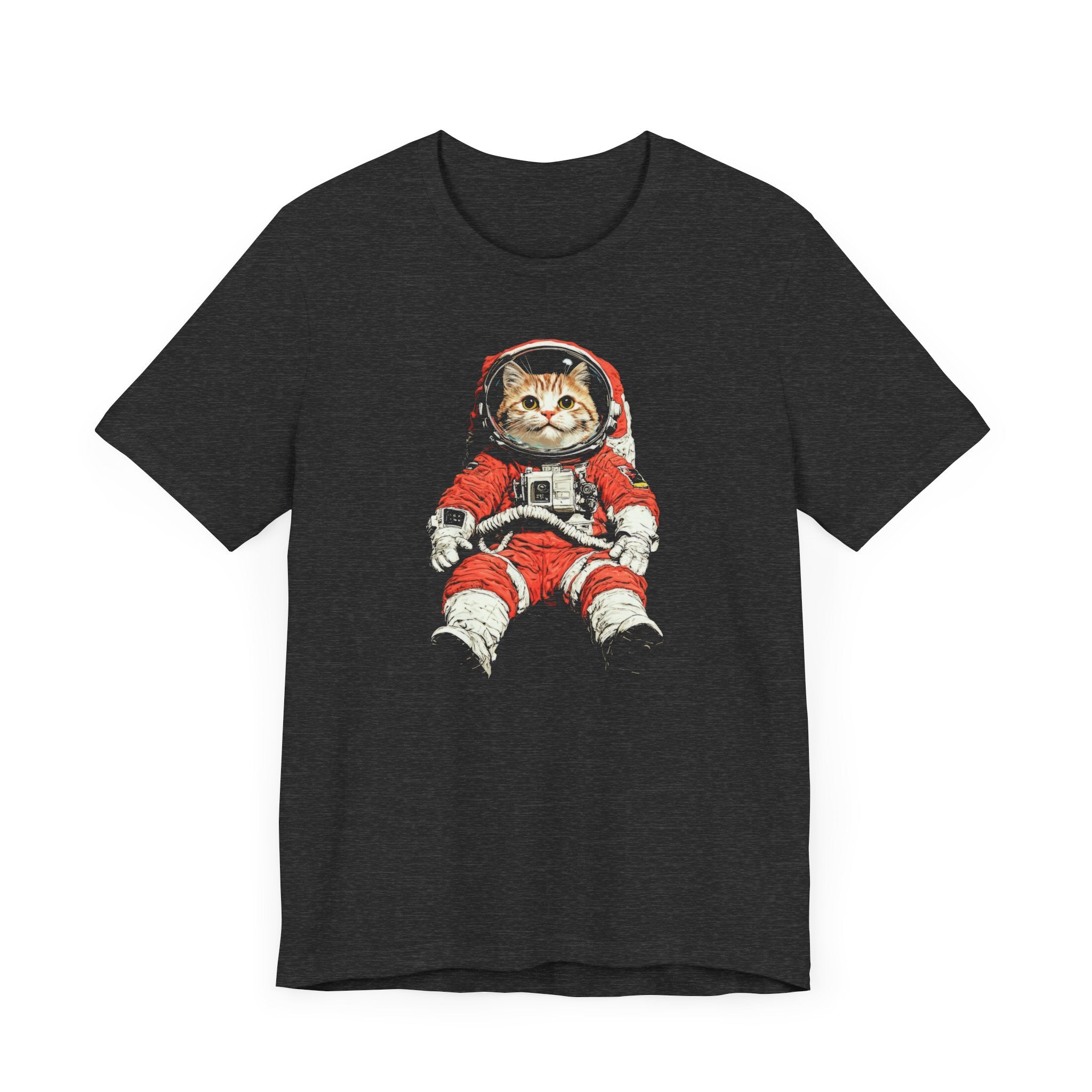 Floating Space Cat Graphic Tee