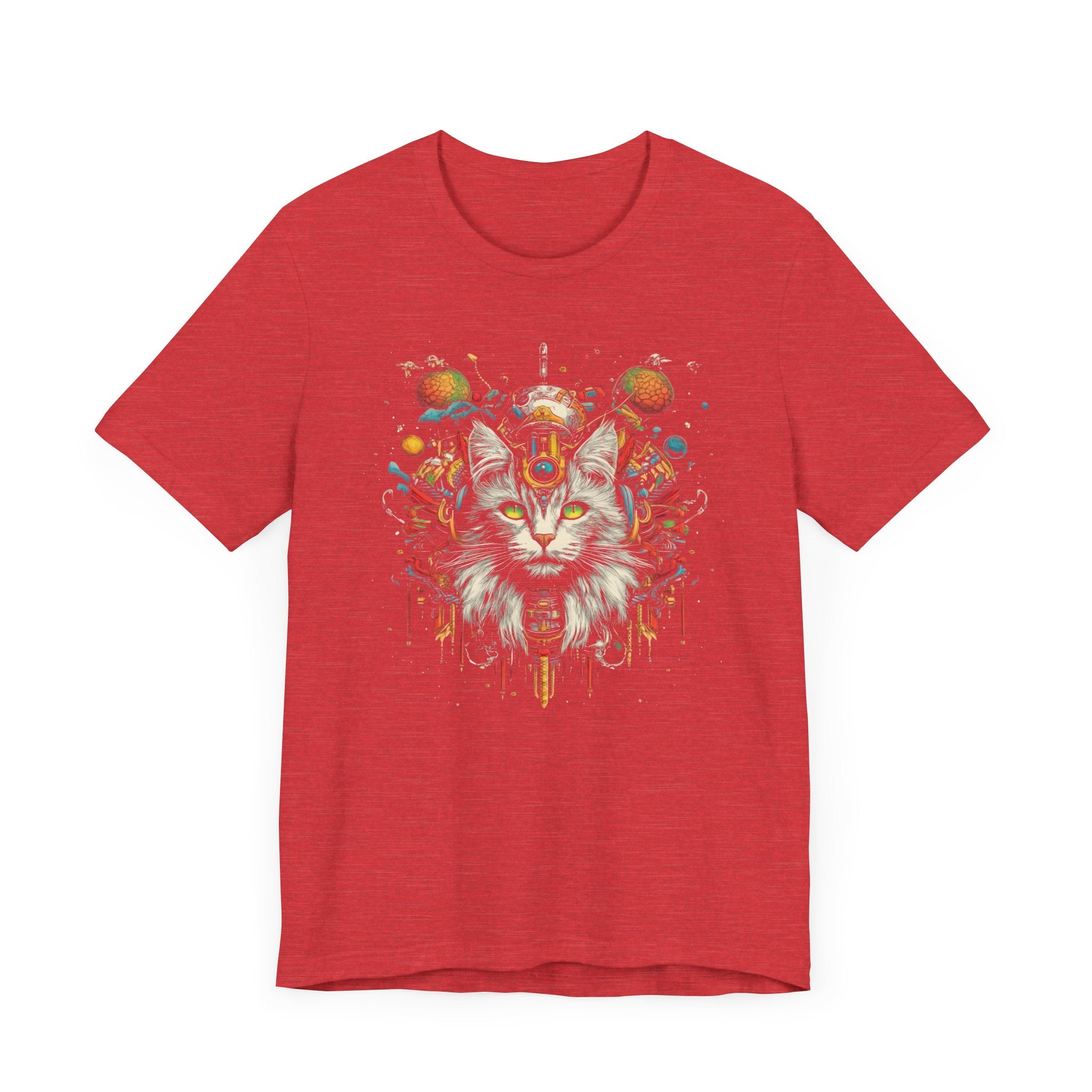 Psychedelic Cosmic Cat T-Shirt