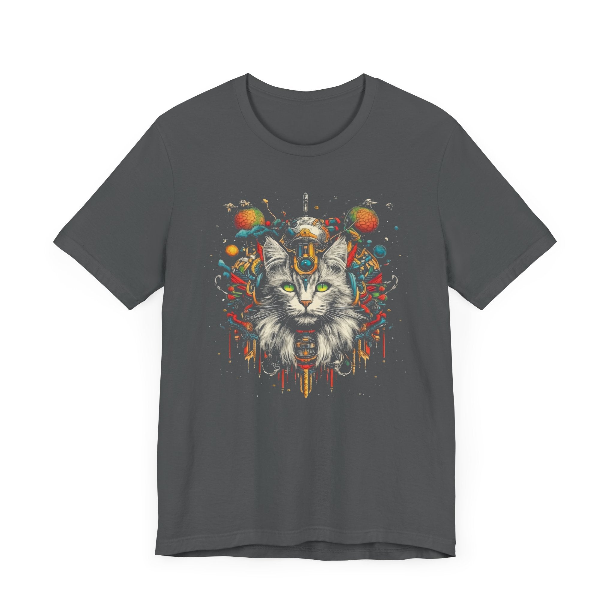 Psychedelic Cosmic Cat T-Shirt