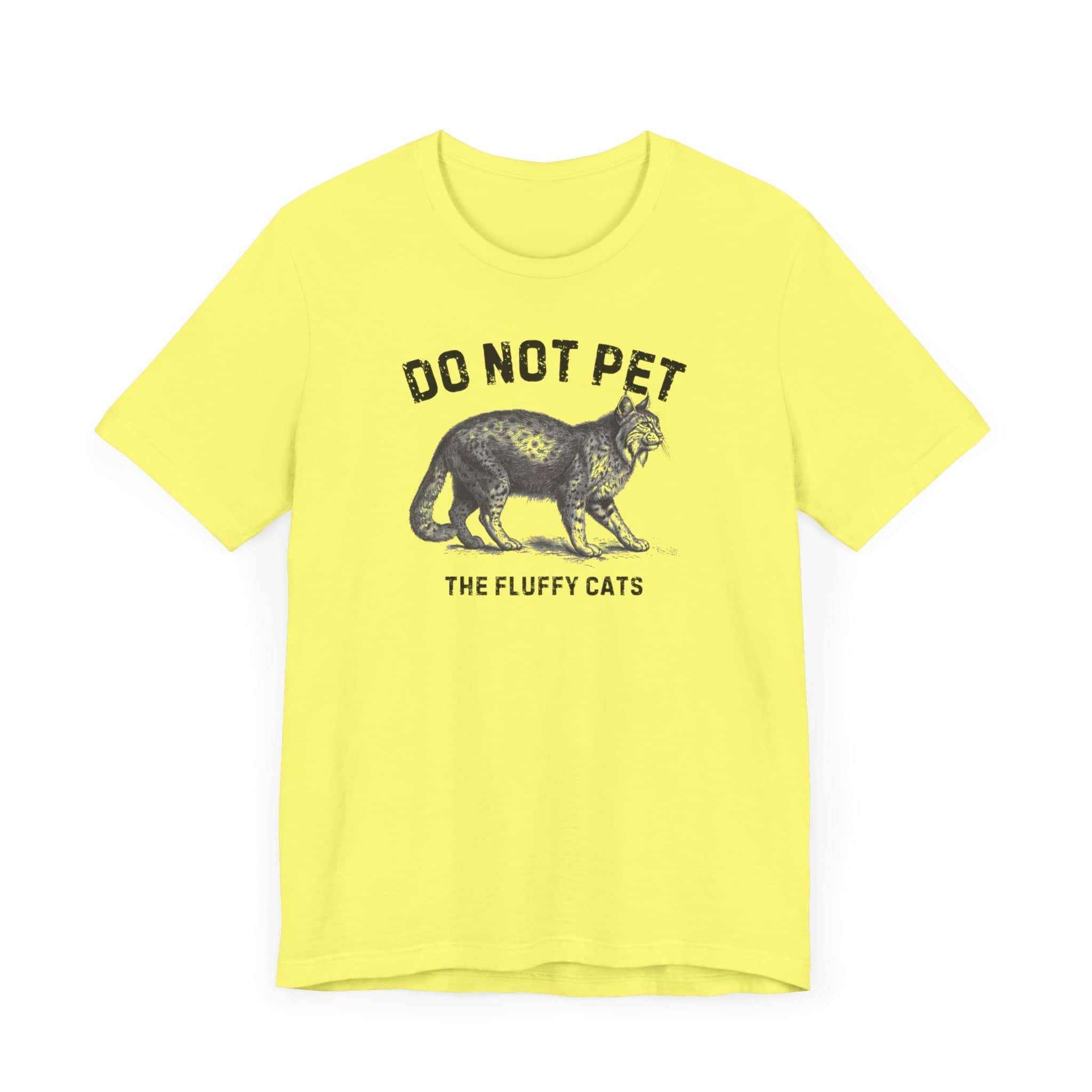 Do Not Pet The Fluffy Cats Shirt Funny Animal Lover Tee