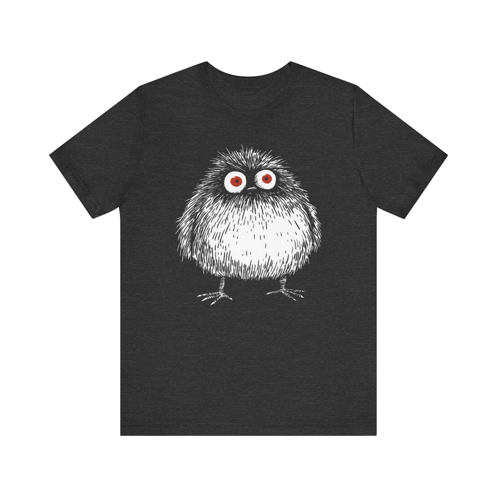 Wide-Eyed Fluffy Creature Graphic Tee
