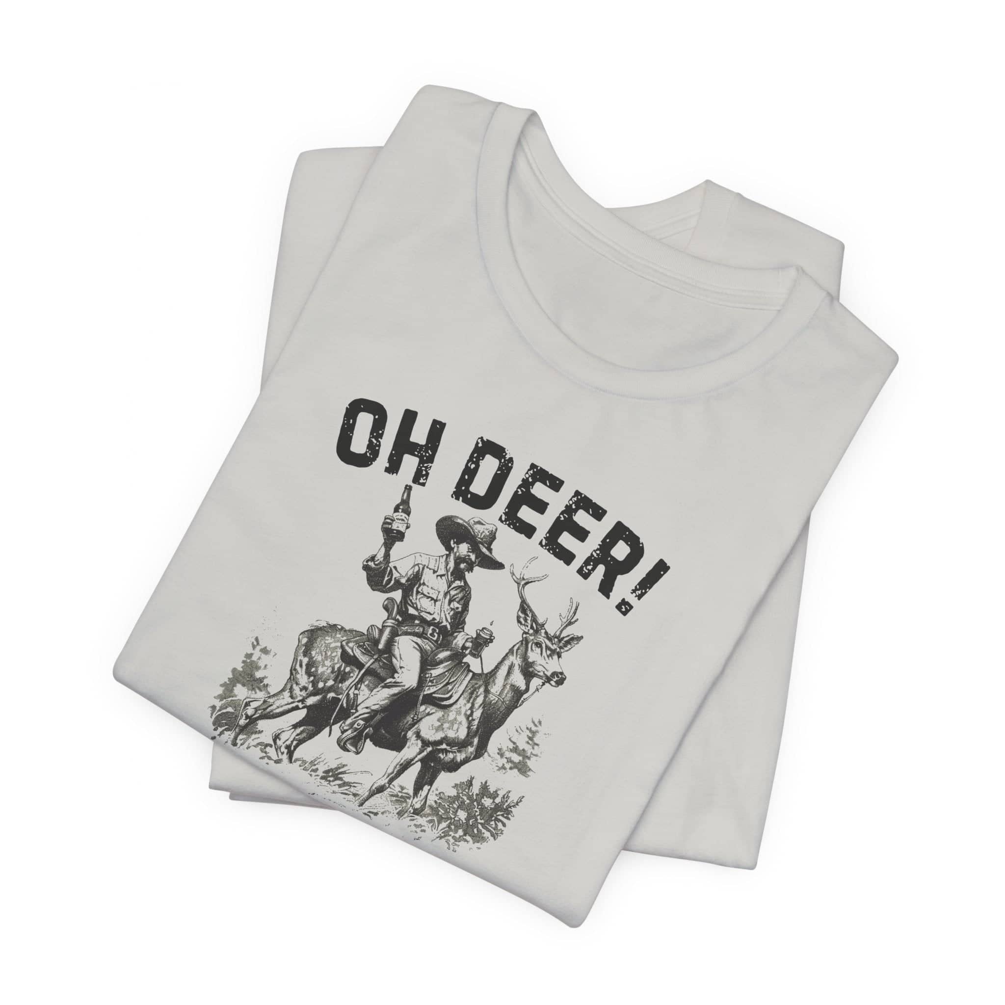Oh Deer Its Time For Beer Shirt Funny Drinking Tee
