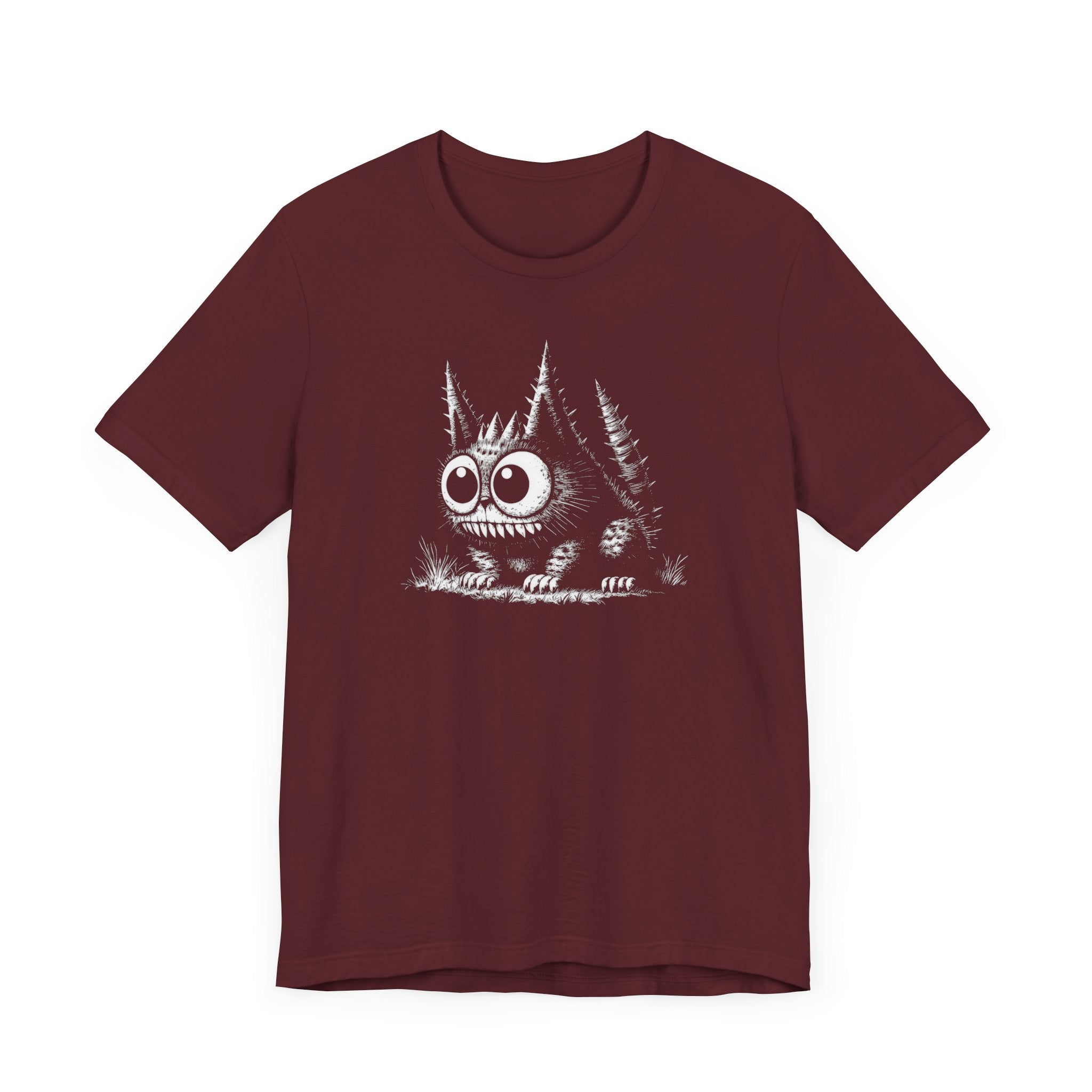 Spiky-Eyed Creature Graphic Tee