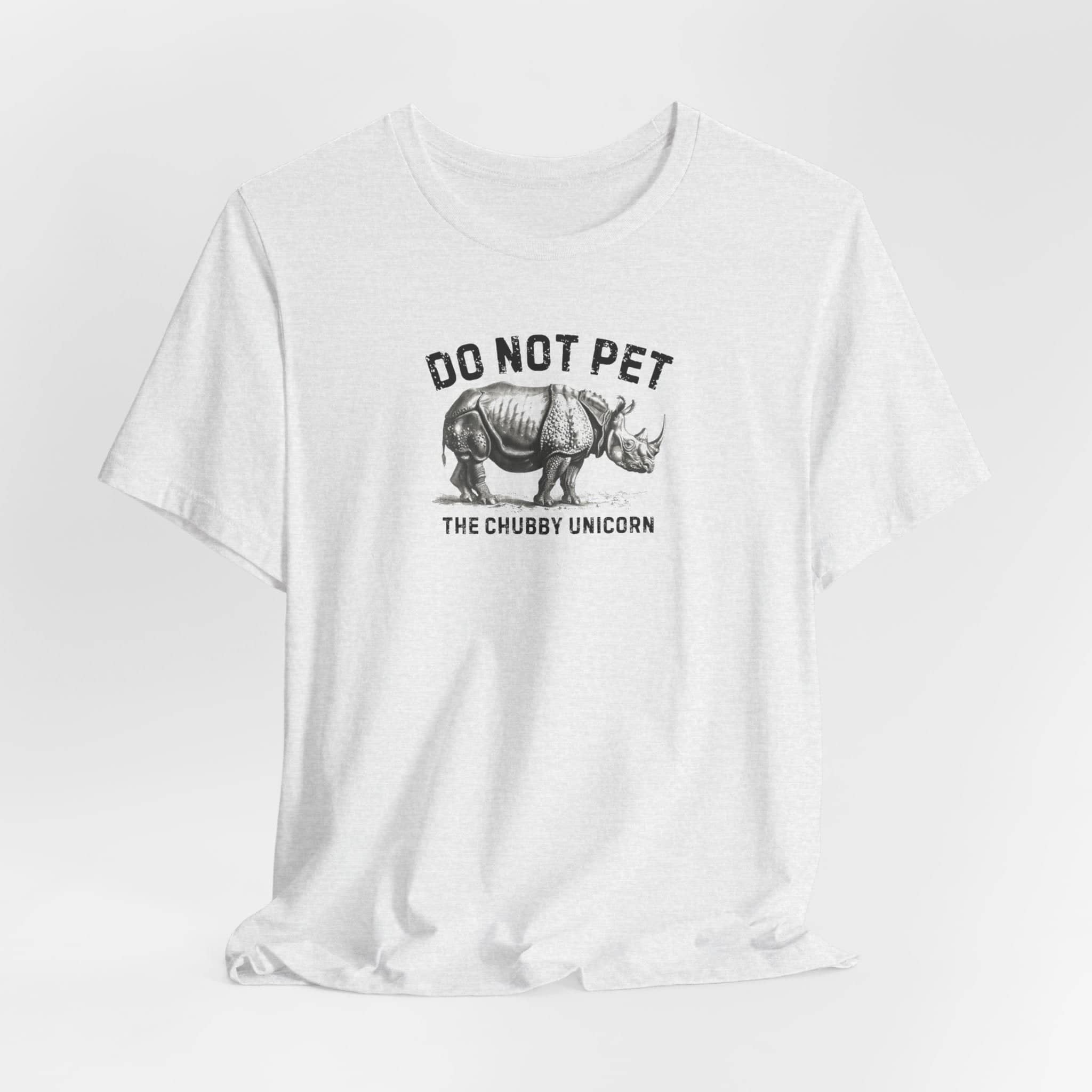 Do Not Pet The Chubby Unicorn Shirt Funny Rhino Lover Tee (XS to 5XL Edition)
