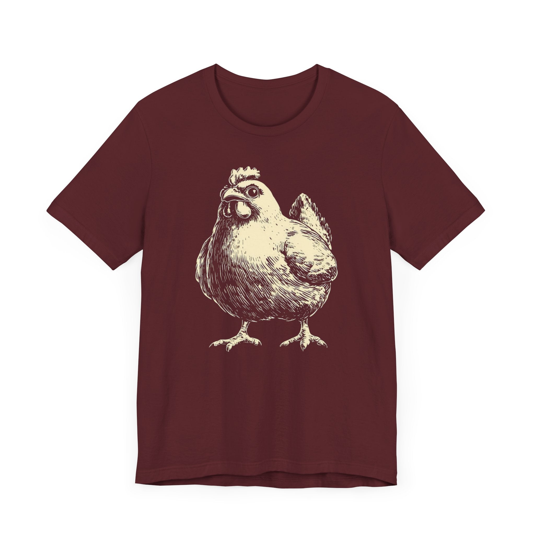 Vintage Chicken Illustration Tee