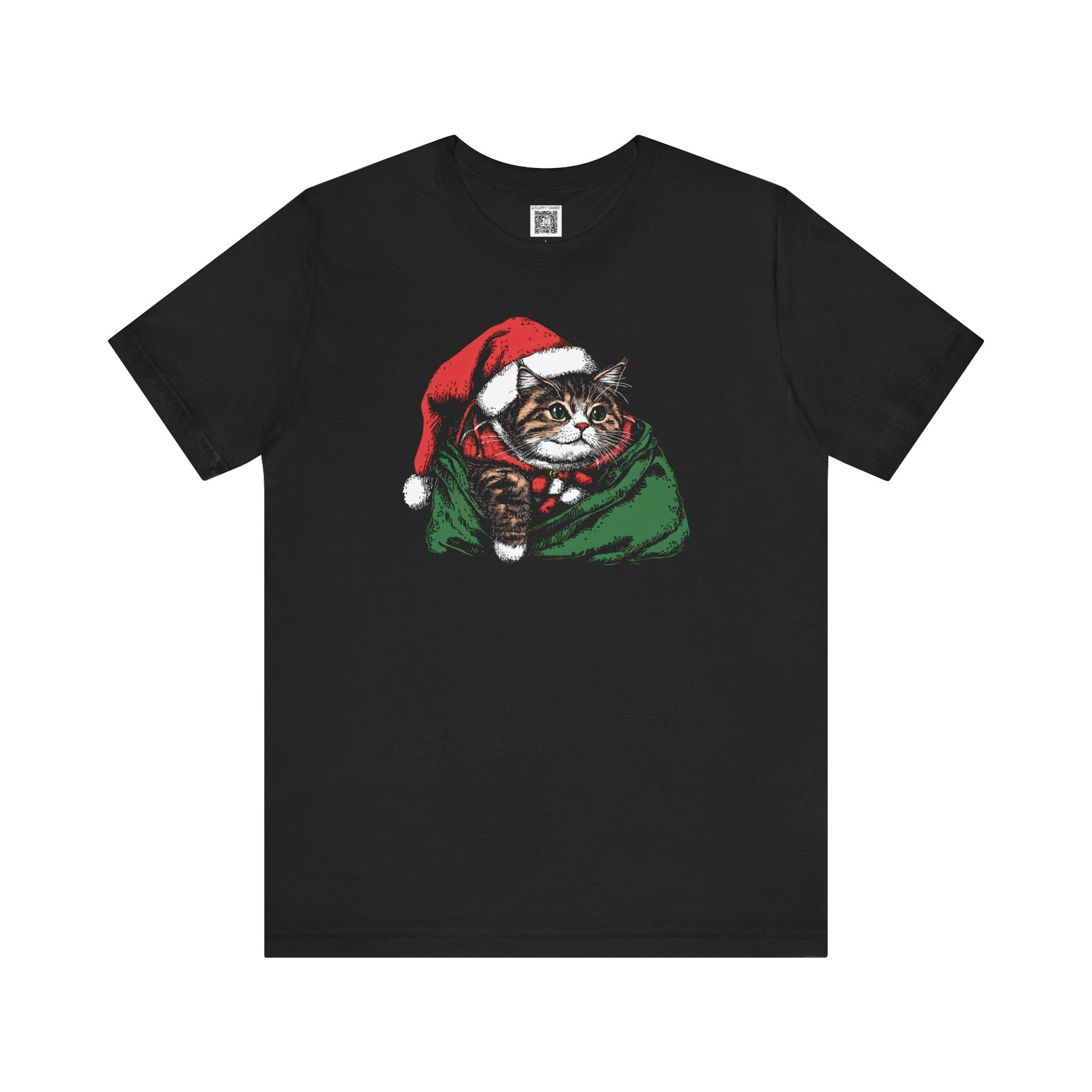 Festive Cat Christmas T-Shirt