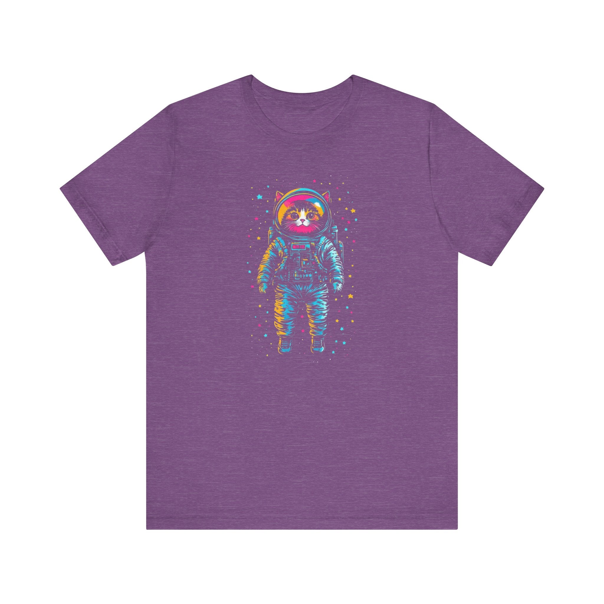 Neon Cosmic Catstronaut T-Shirt