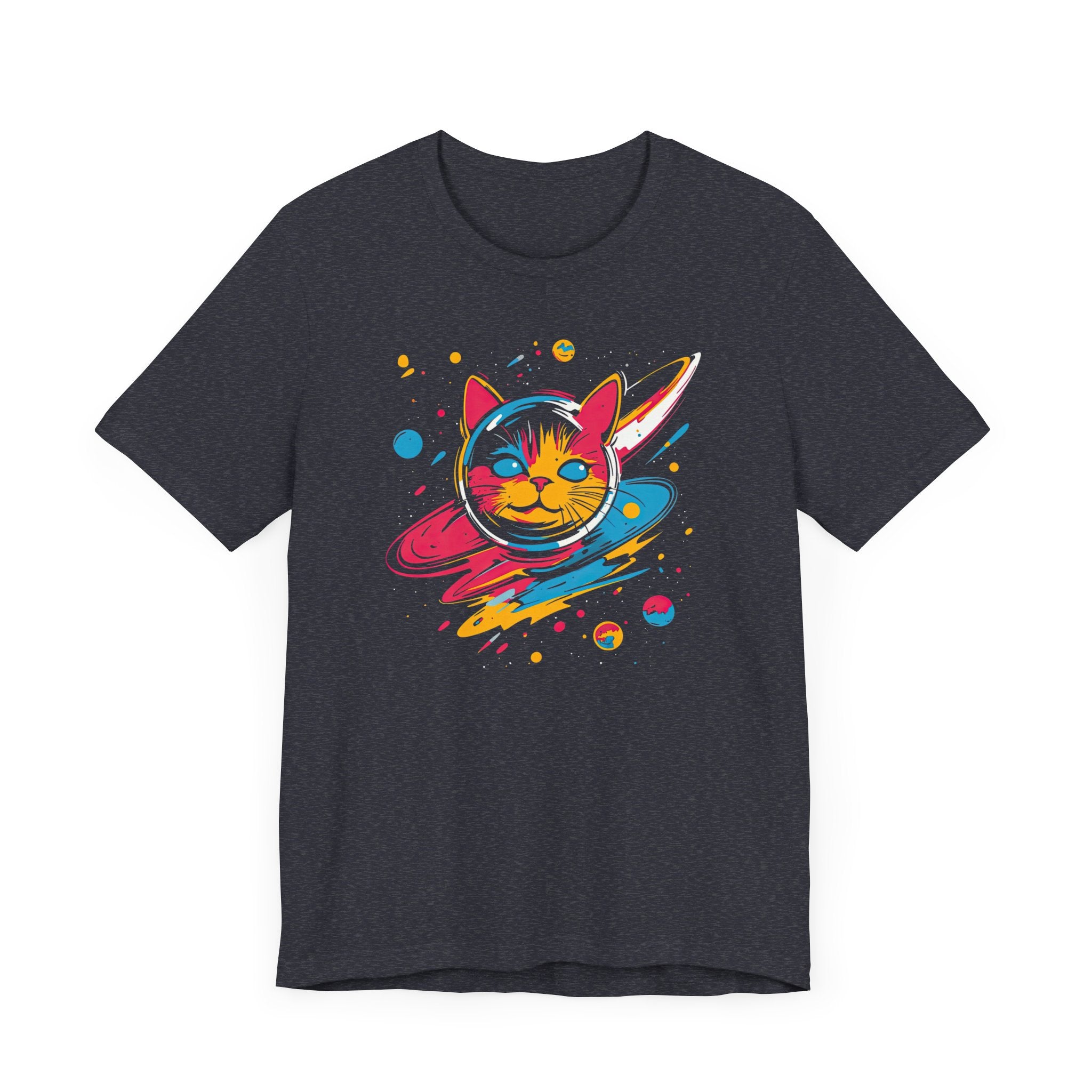 Cosmic Cat Orbit T-Shirt