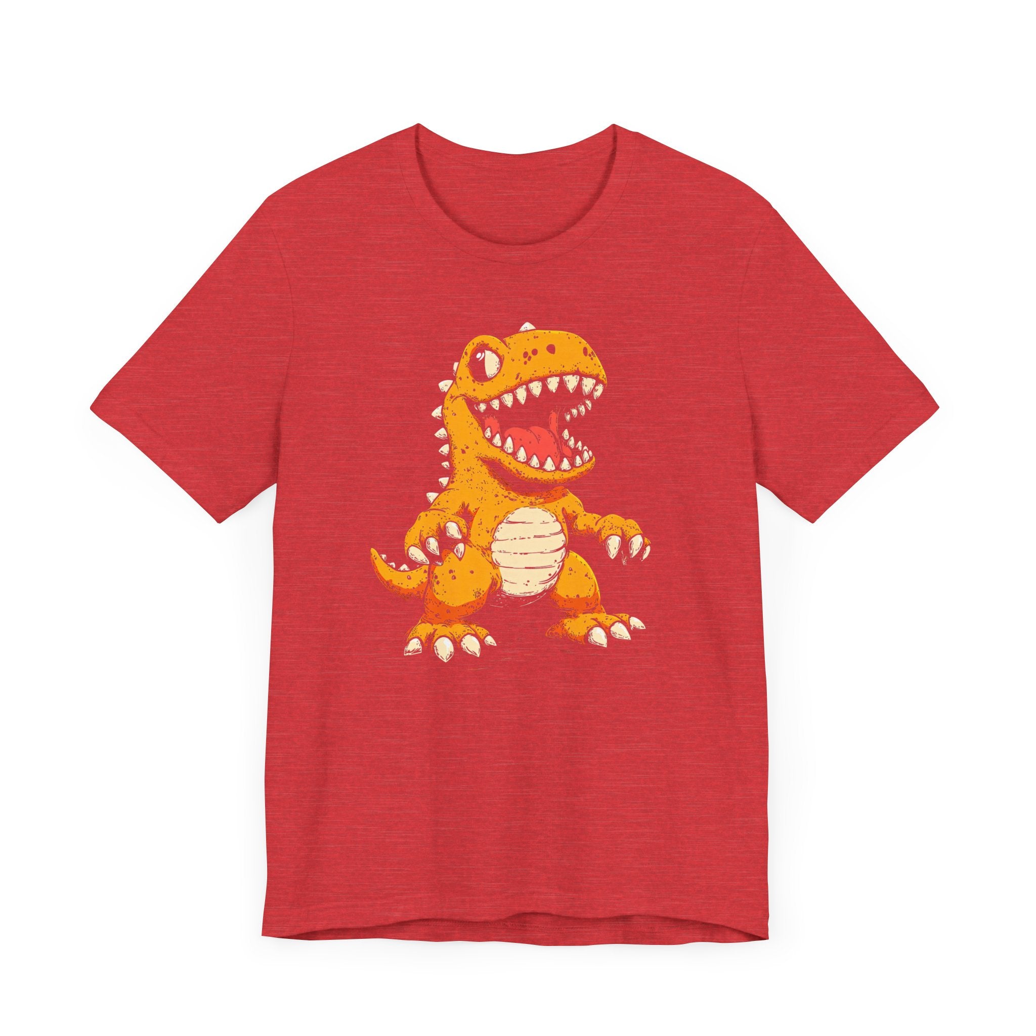Cute Cartoon Dinosaur Graphic Tee
