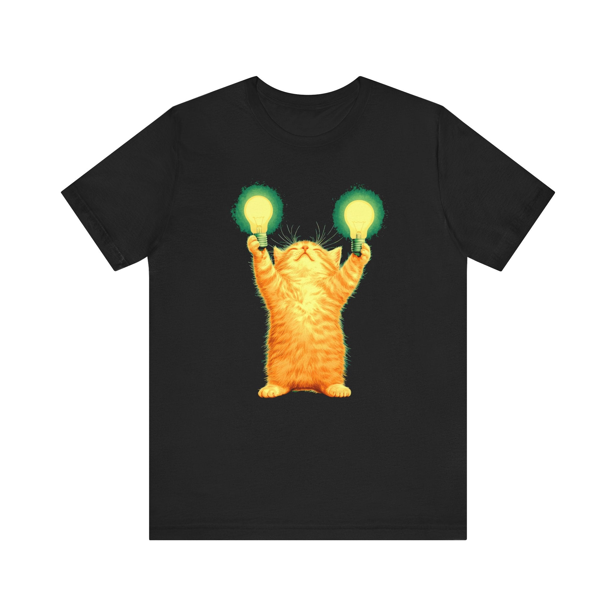 Illuminated Cat T-Shirt