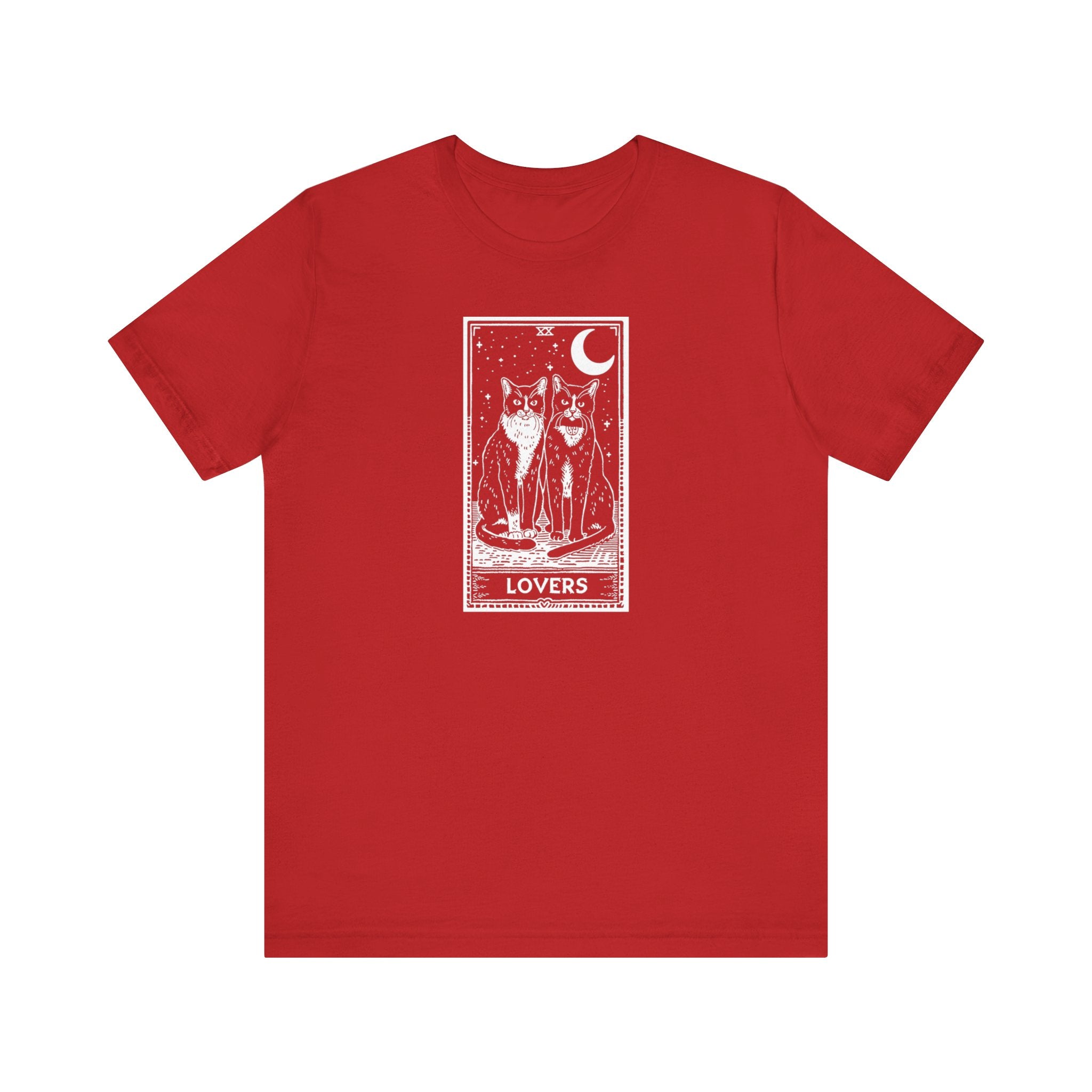 Lovers Tarot Cat T-Shirt