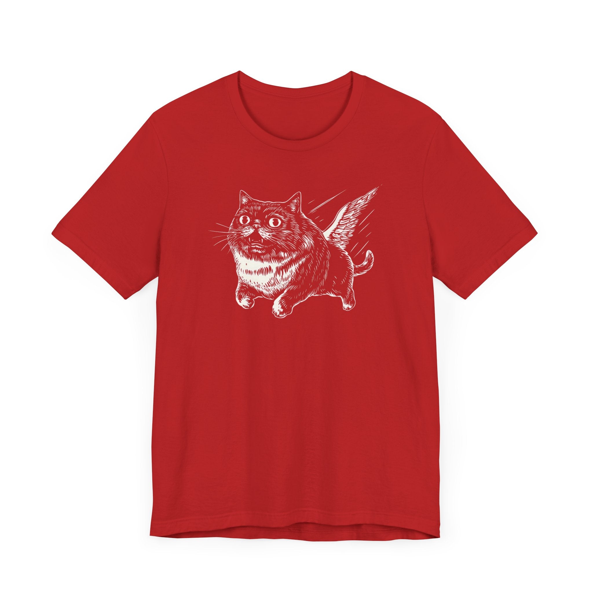 Flying Cat Graphic Tee