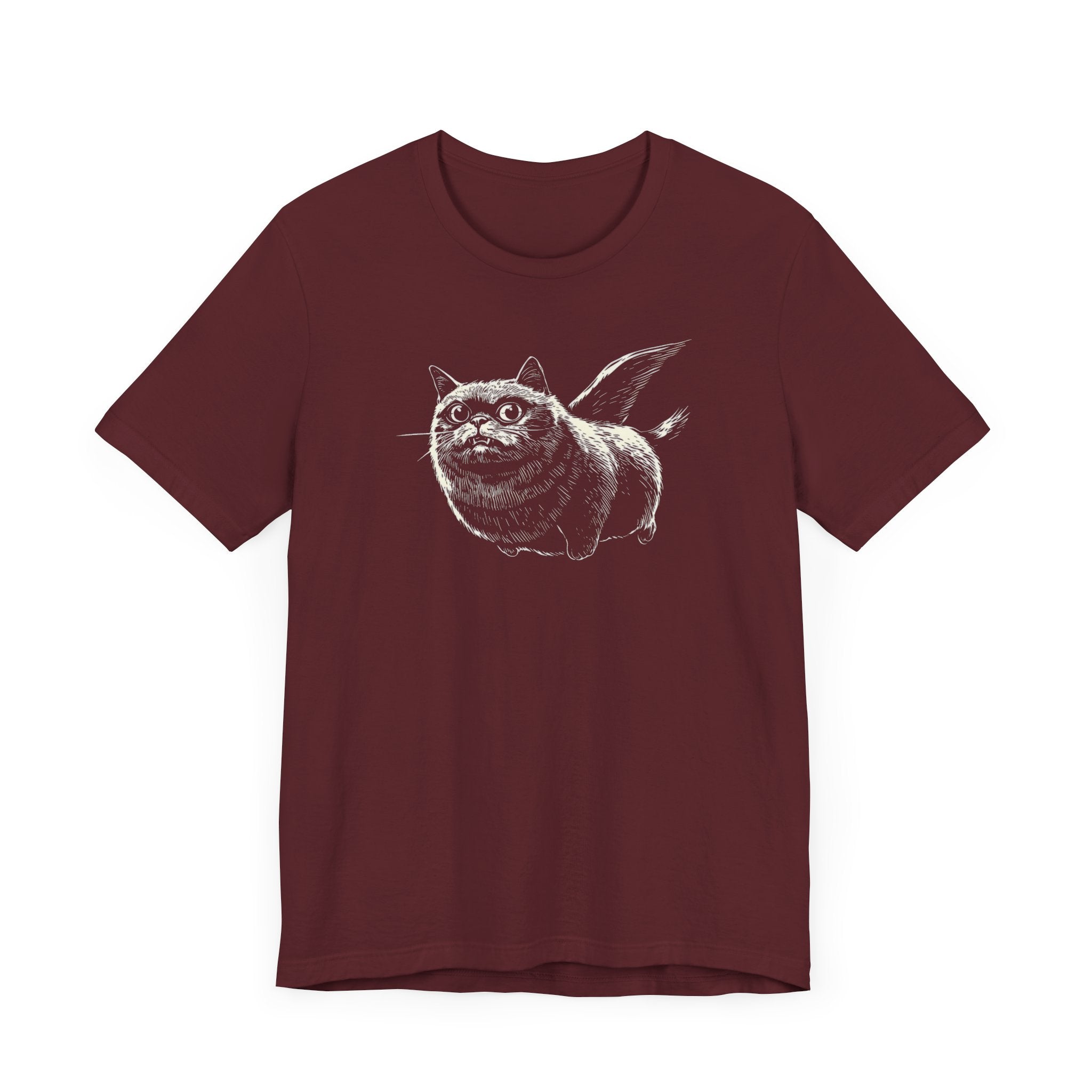 Flying Cat Graphic Tee