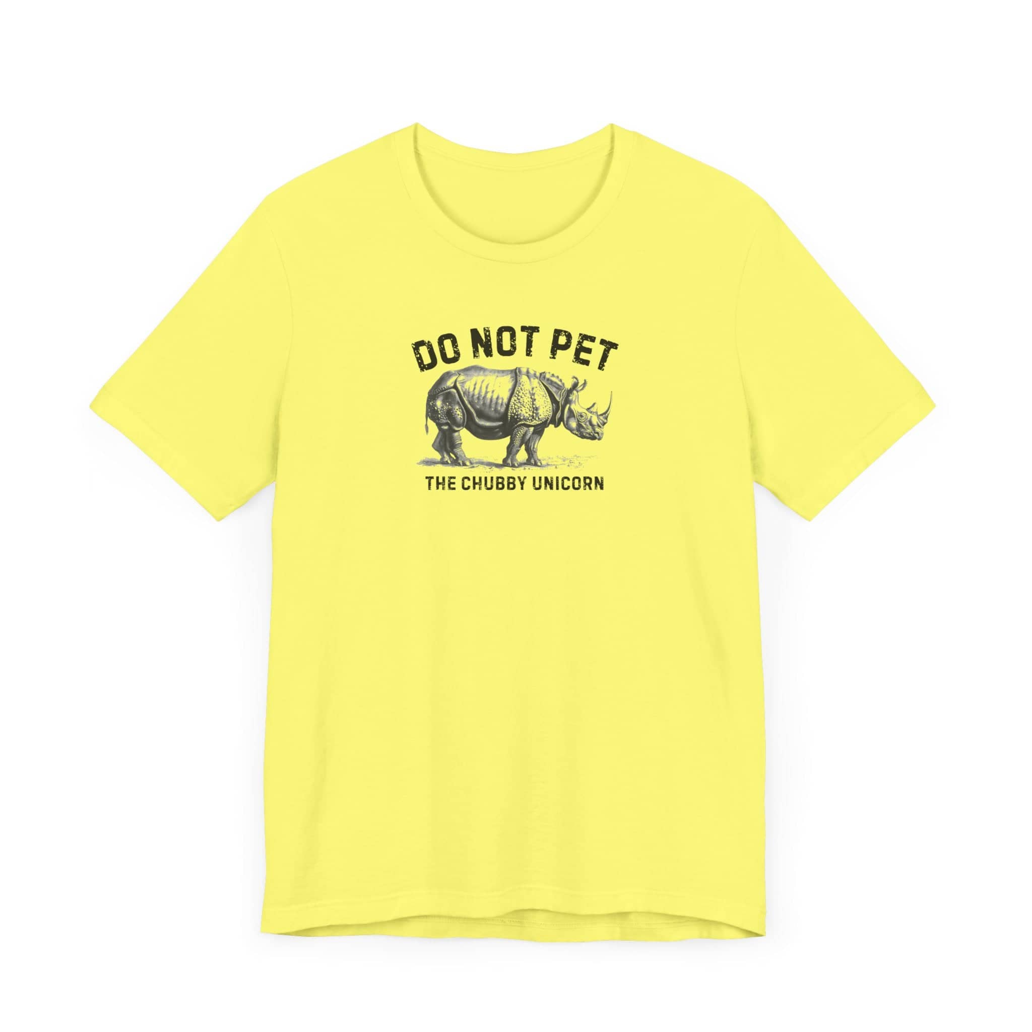 Do Not Pet The Chubby Unicorn Shirt Funny Rhino Lover Tee (XS to 5XL Edition)