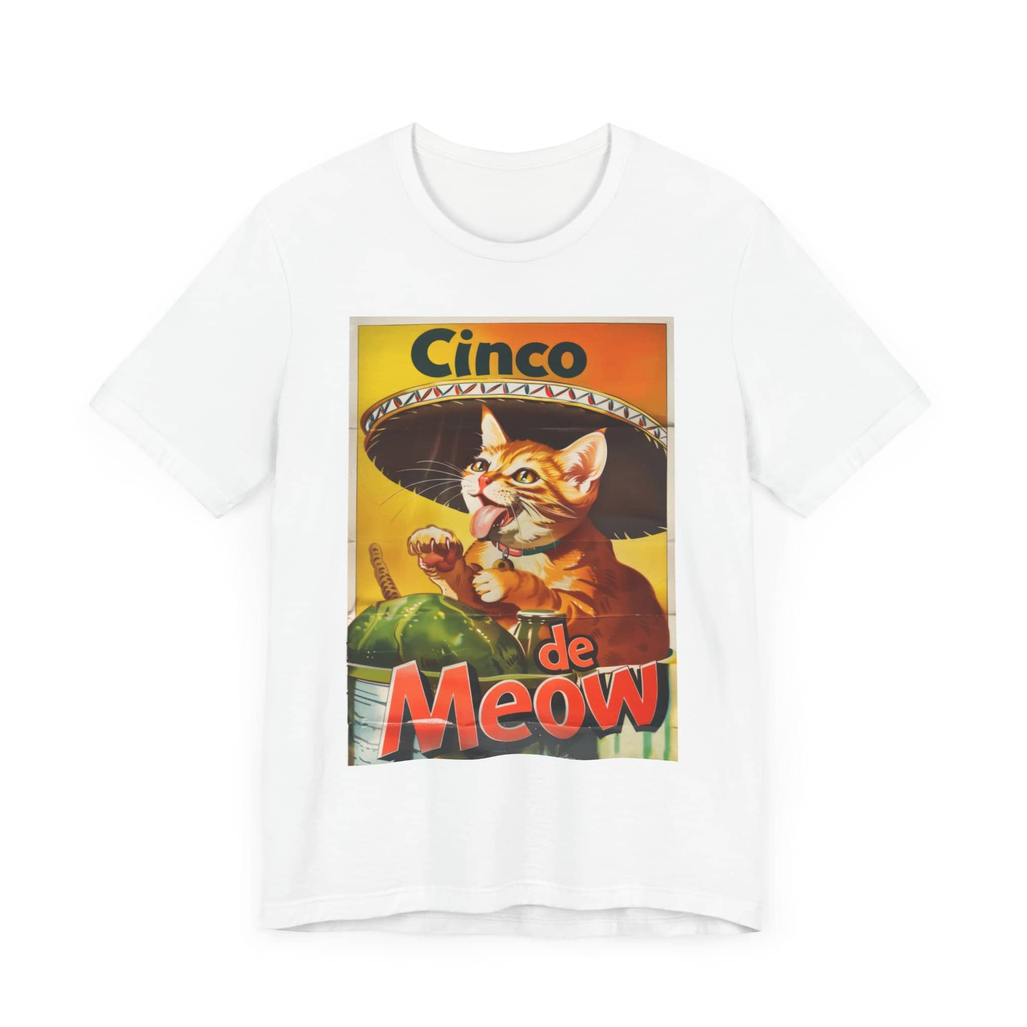 Cinco de Meow Classic Movie Unisex Jersey Short Sleeve Tee