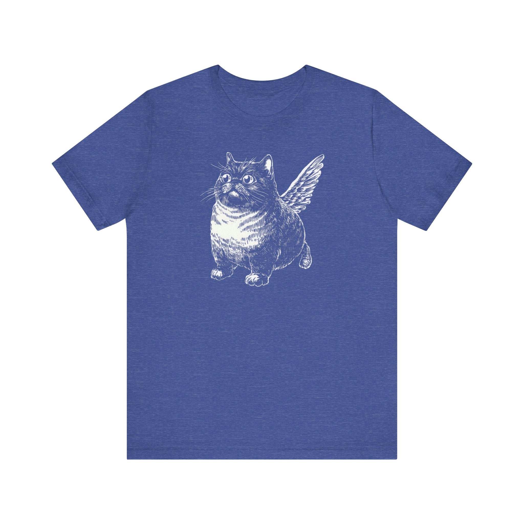 Whimsical Winged Cat T-Shirt