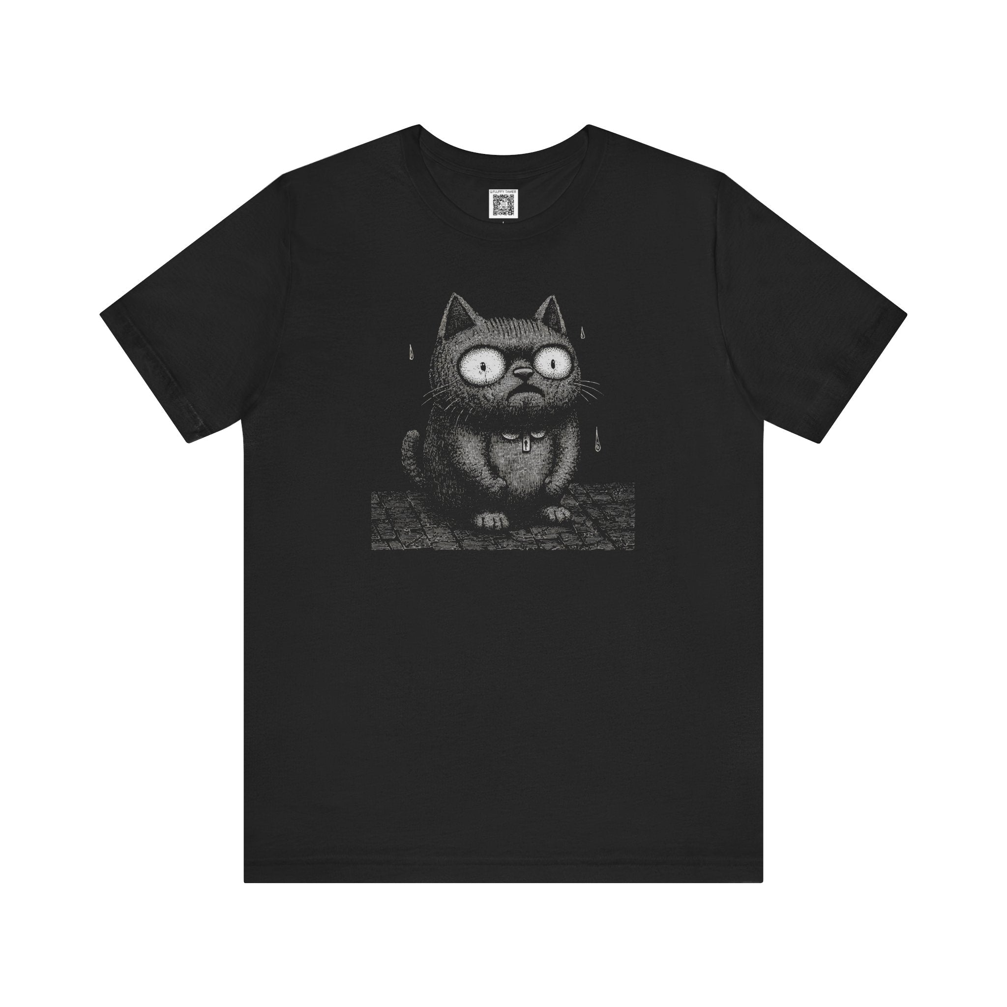 Whimsical Cat Graphic Tee