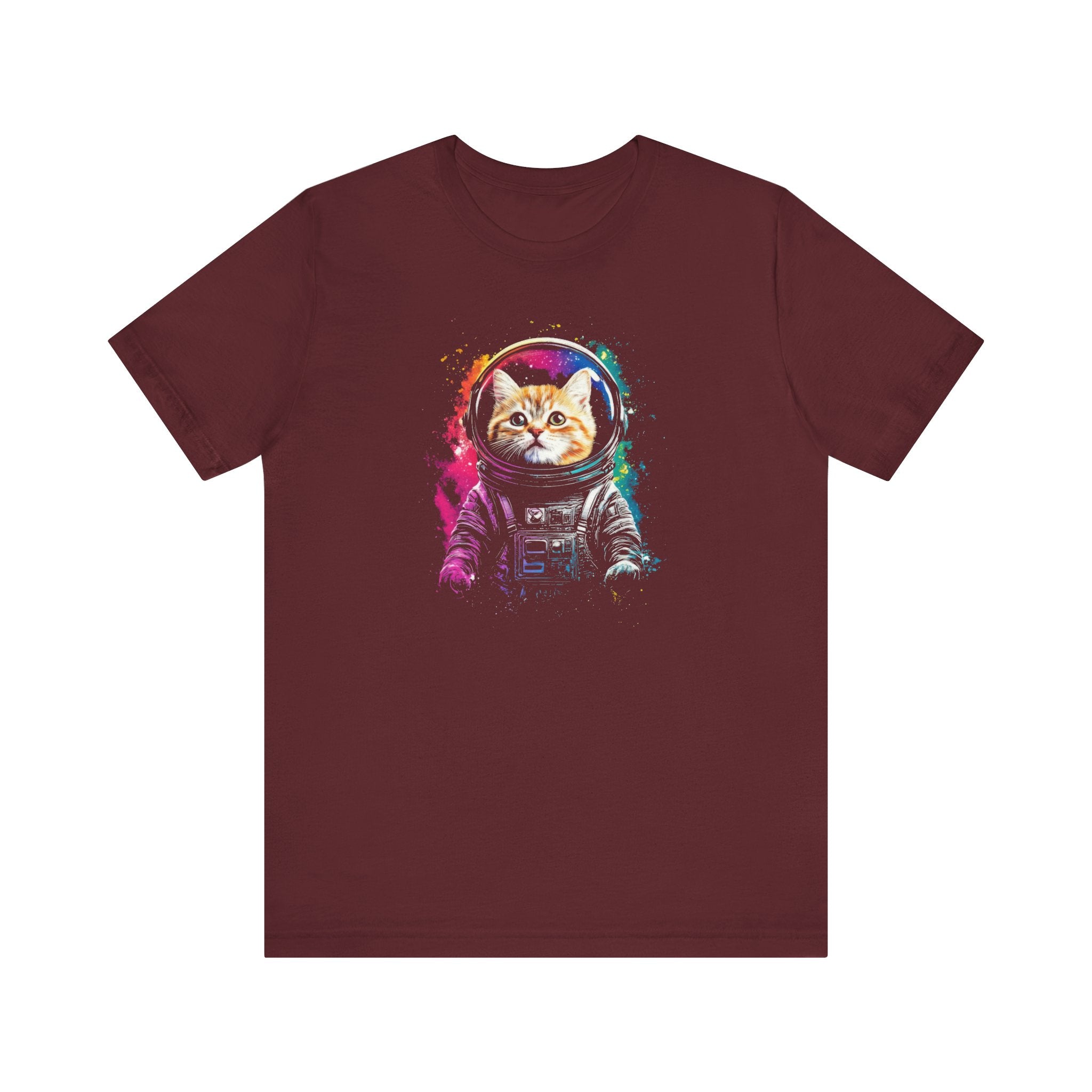 Space Cat Astronaut T-Shirt