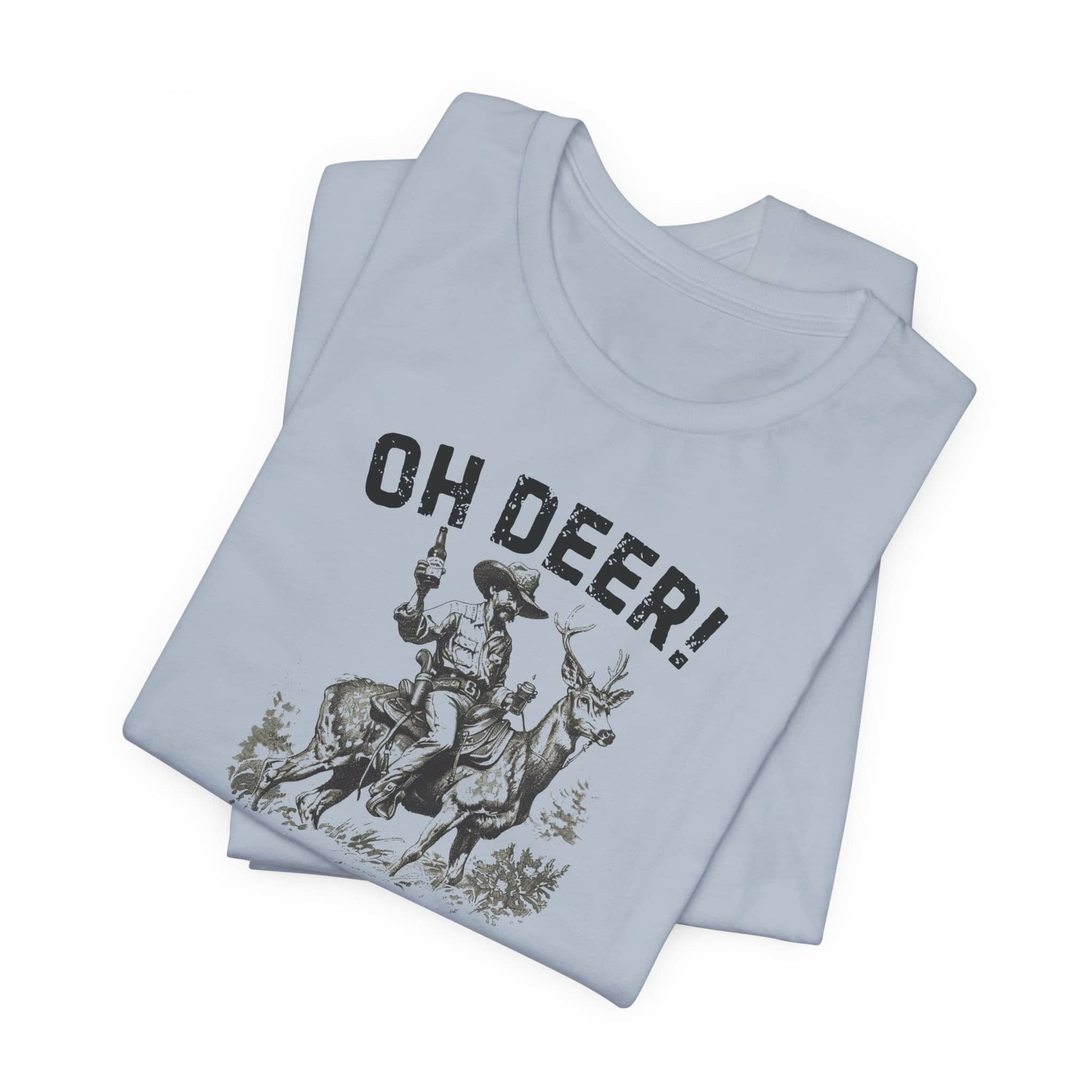 Oh Deer Its Time For Beer Shirt Funny Drinking Tee