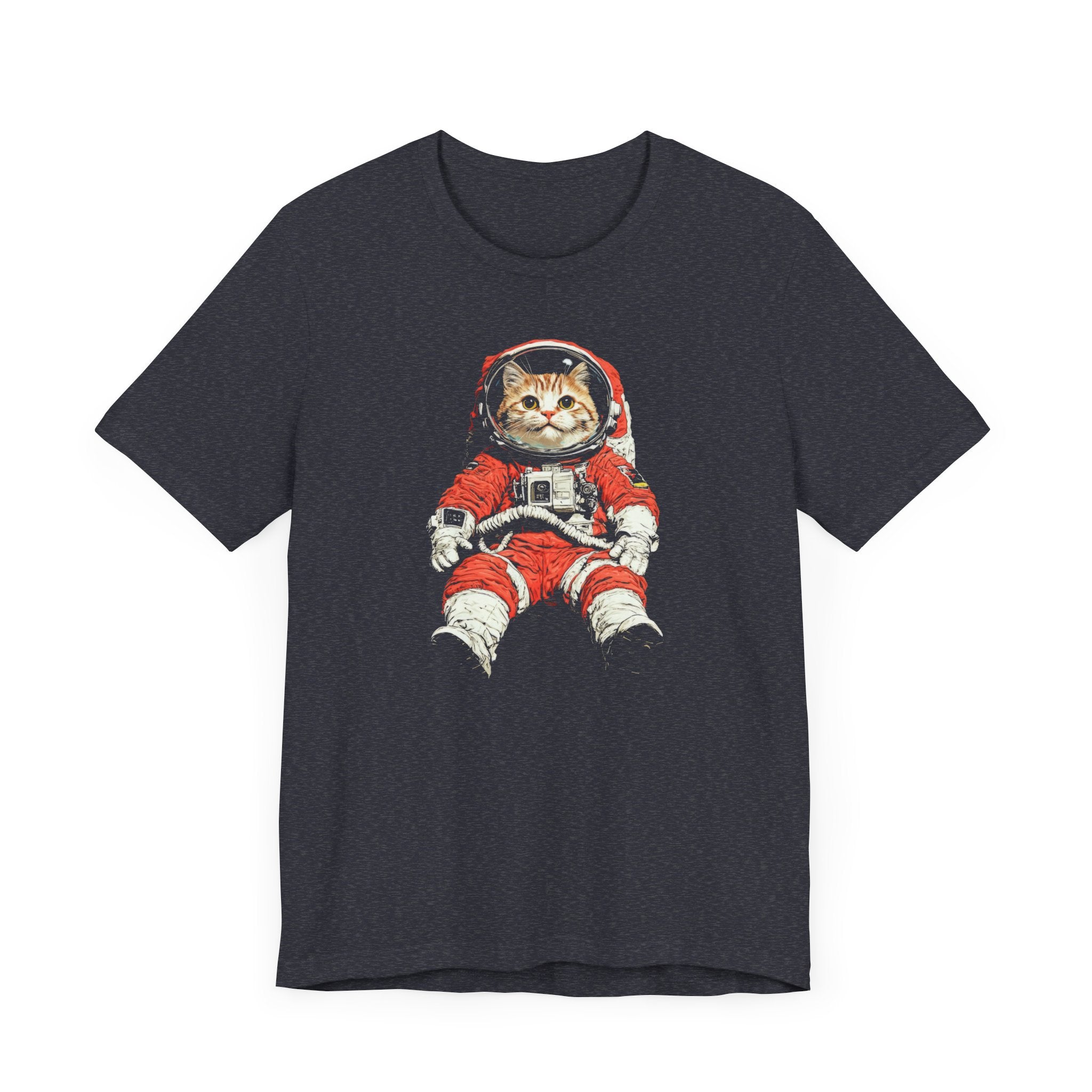 Floating Space Cat Graphic Tee