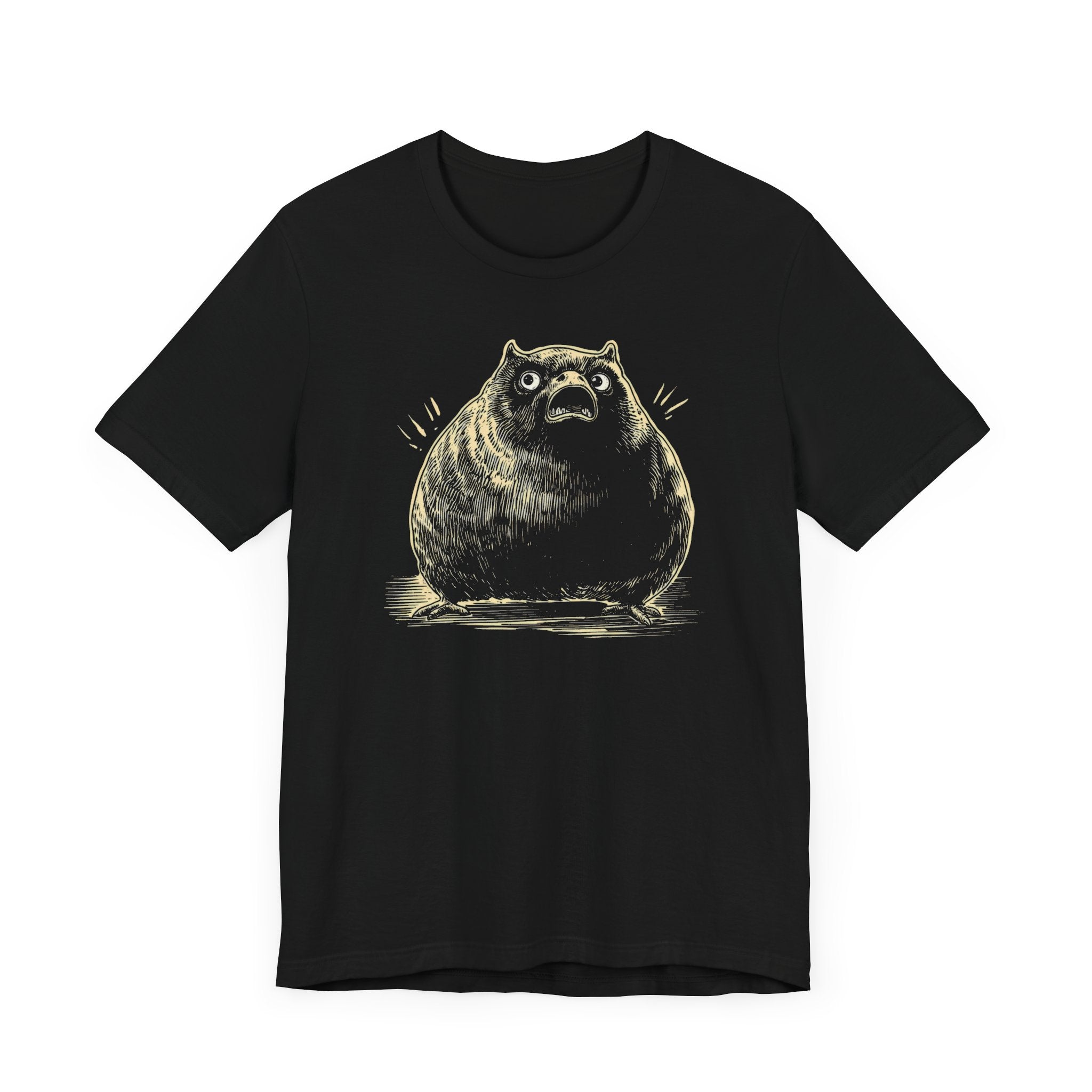 Surprised Chubby Creature Graphic Tee